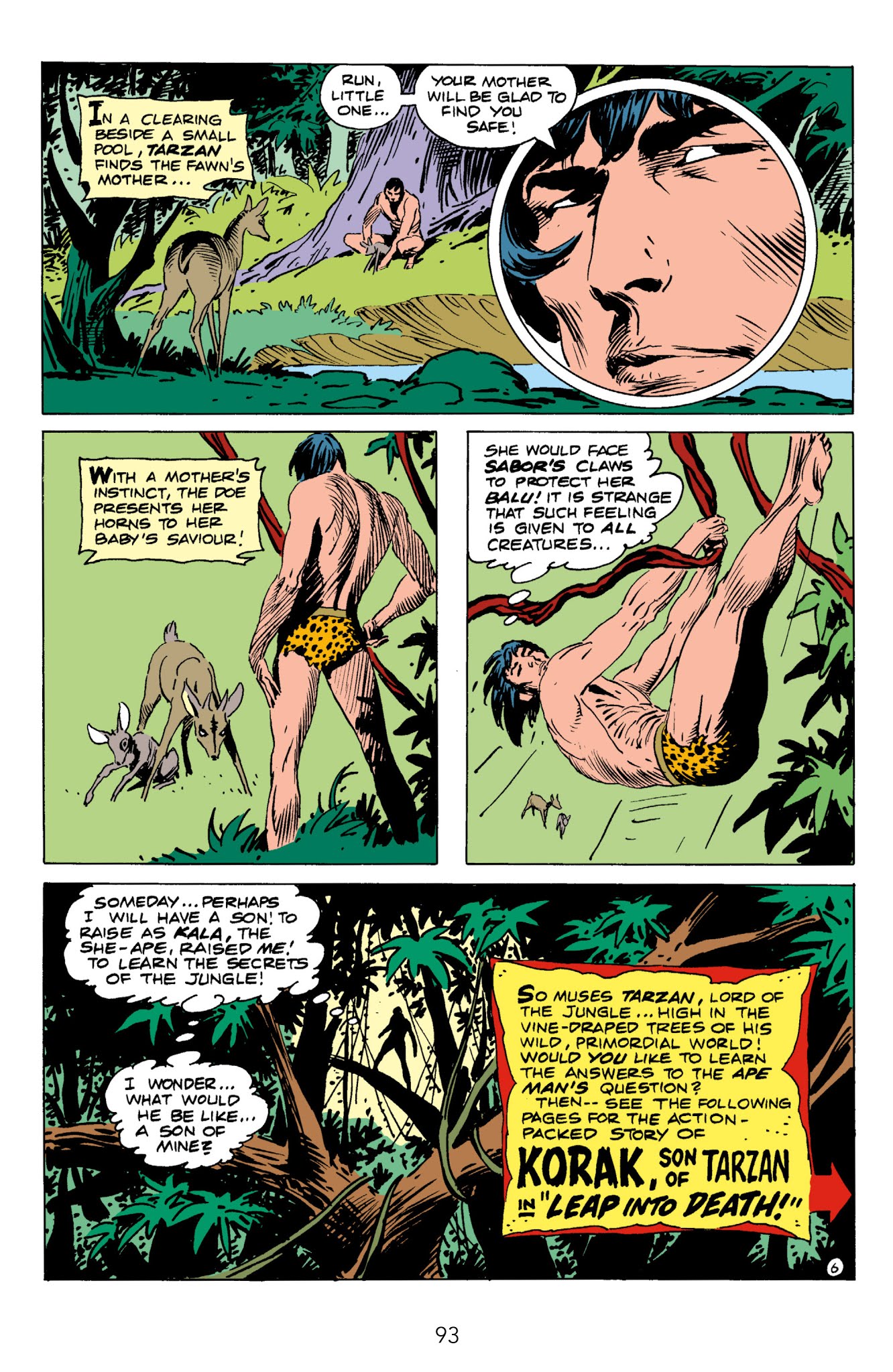 Read online Edgar Rice Burroughs' Tarzan The Joe Kubert Years comic -  Issue # TPB 3 (Part 1) - 94