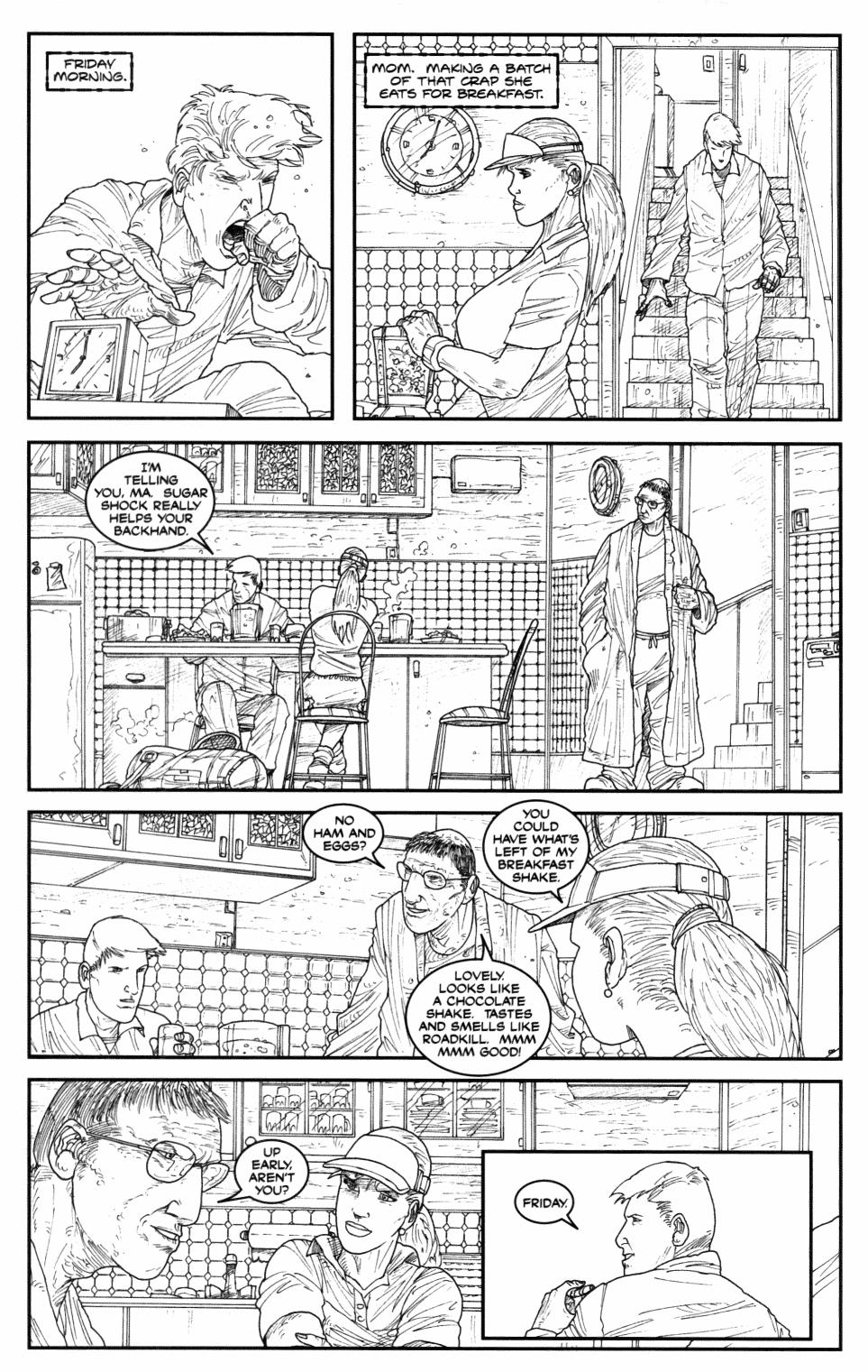 Read online Joe R. Lansdale's The Drive-In comic -  Issue #1 - 11