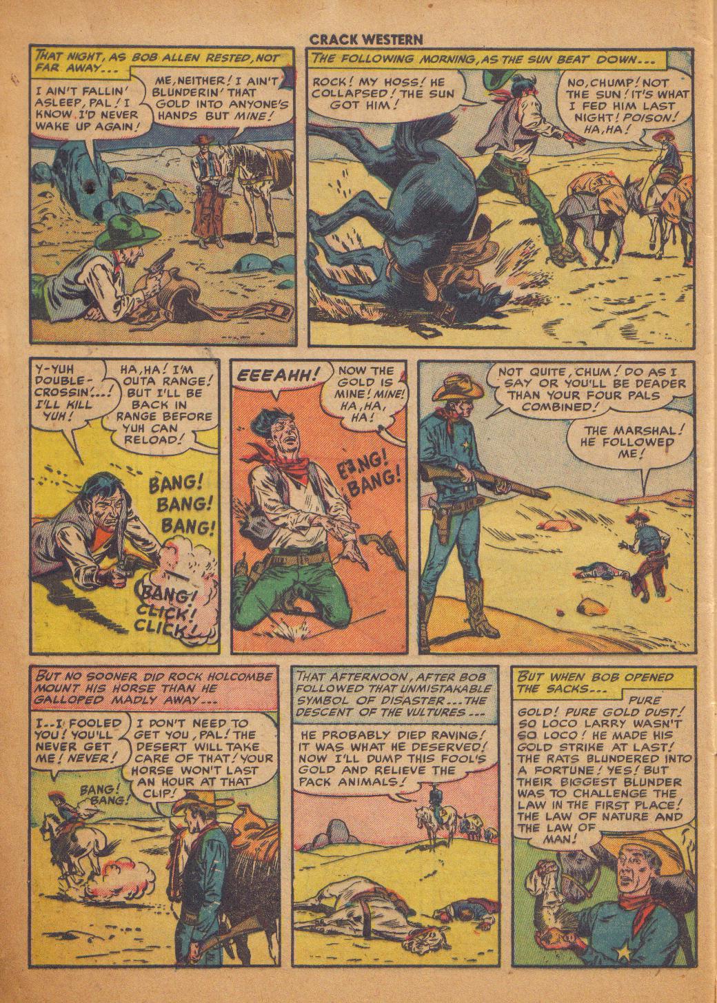 Read online Crack Western comic -  Issue #84 - 32