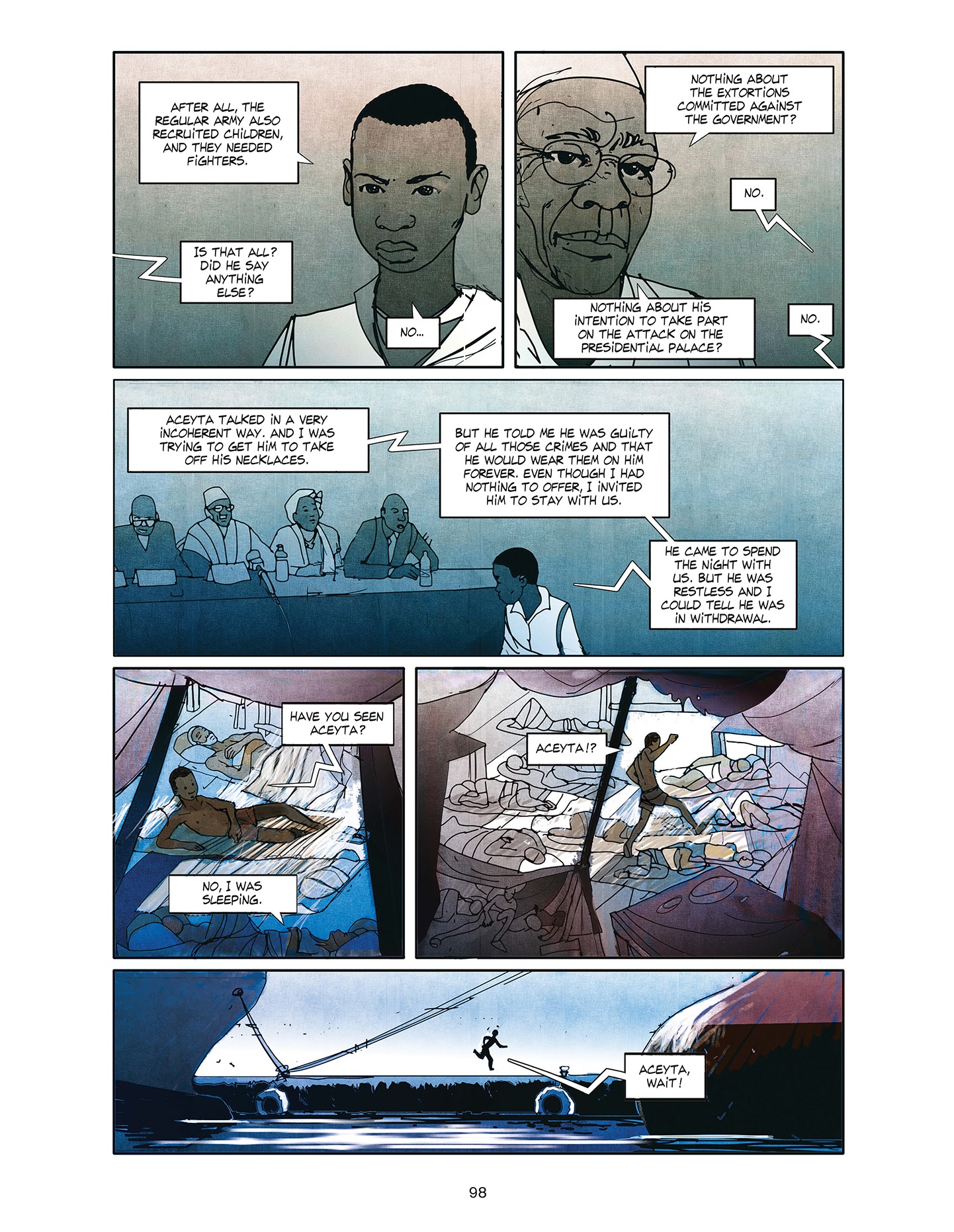 Read online Tamba, Child Soldier comic -  Issue # TPB - 99