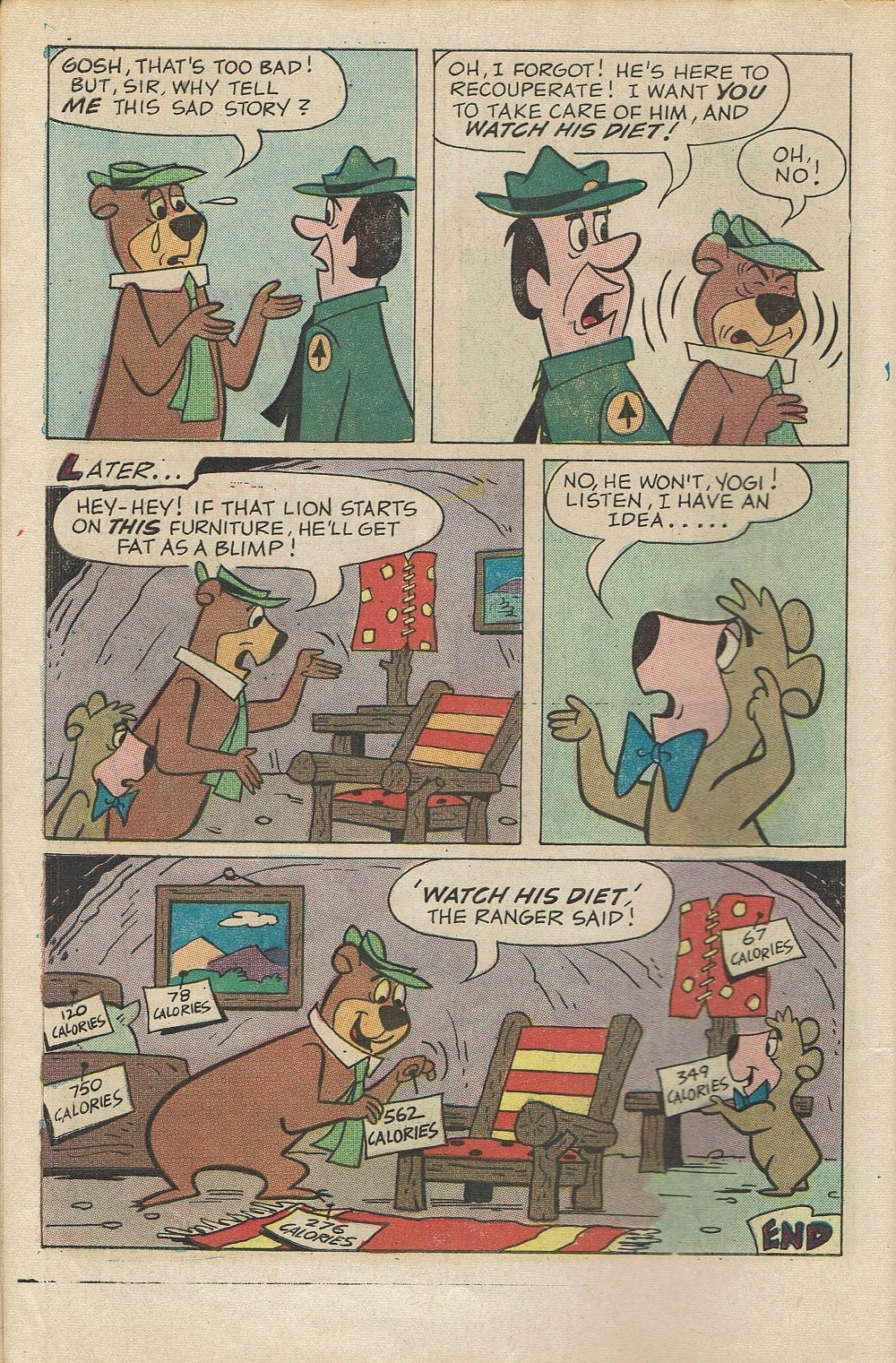 Read online Yogi Bear (1970) comic -  Issue #17 - 6