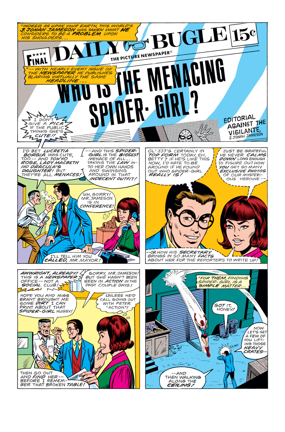 Read online What If? (1977) comic -  Issue #7 - Someone else besides Spider-Man had been bitten by a radioactive spider - 21