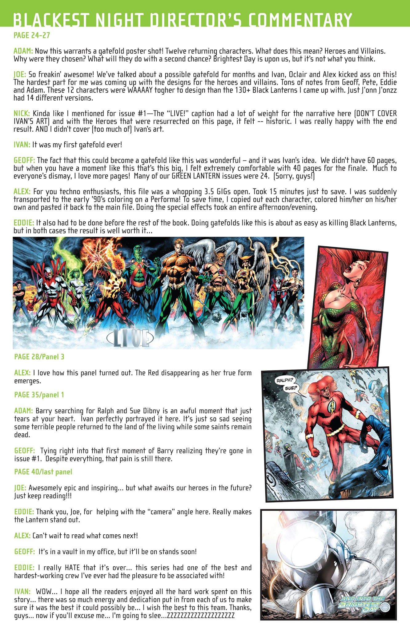 Read online Blackest Night Director's Cut comic -  Issue # Full - 17