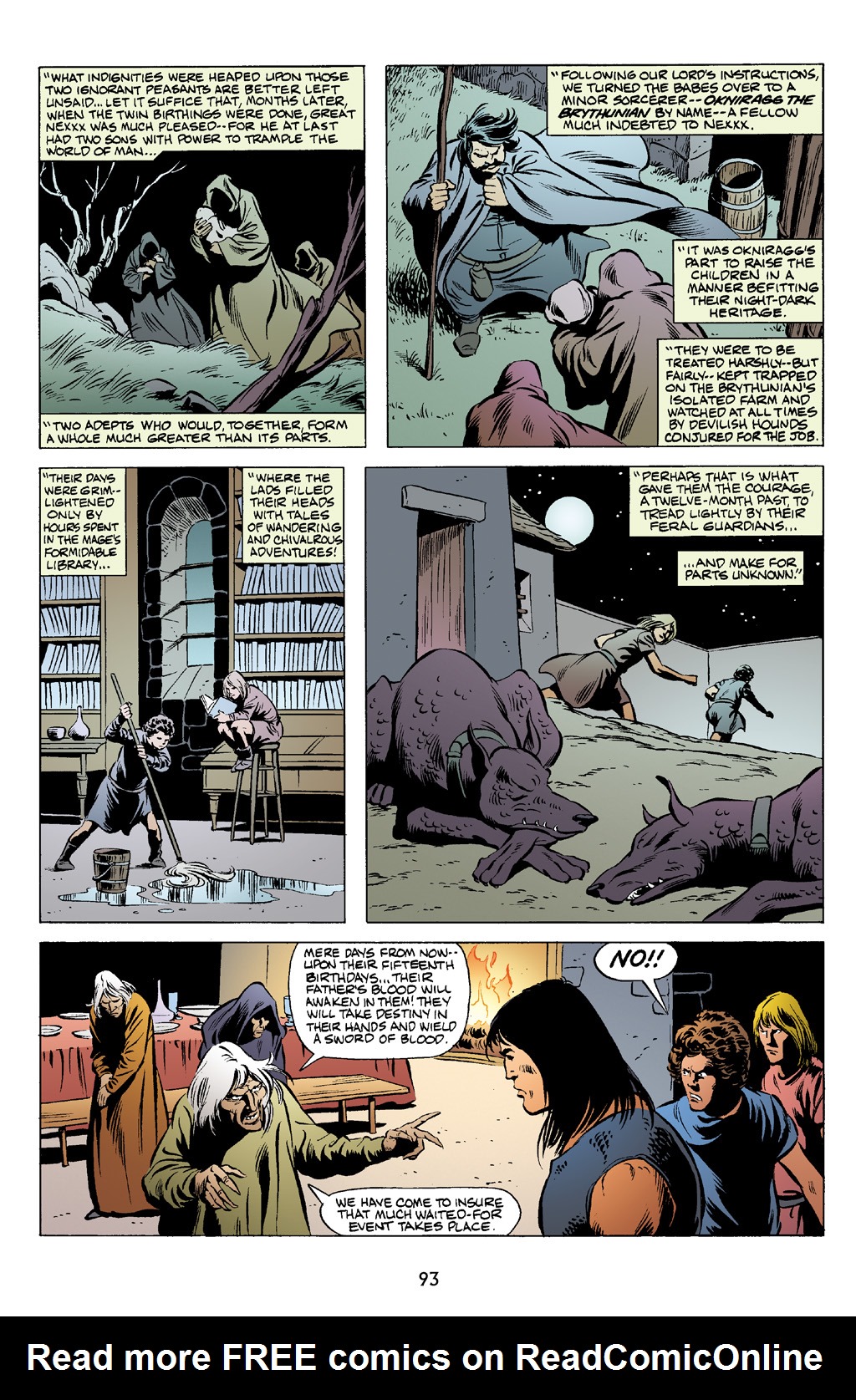 Read online The Chronicles of Conan comic -  Issue # TPB 16 (Part 1) - 94