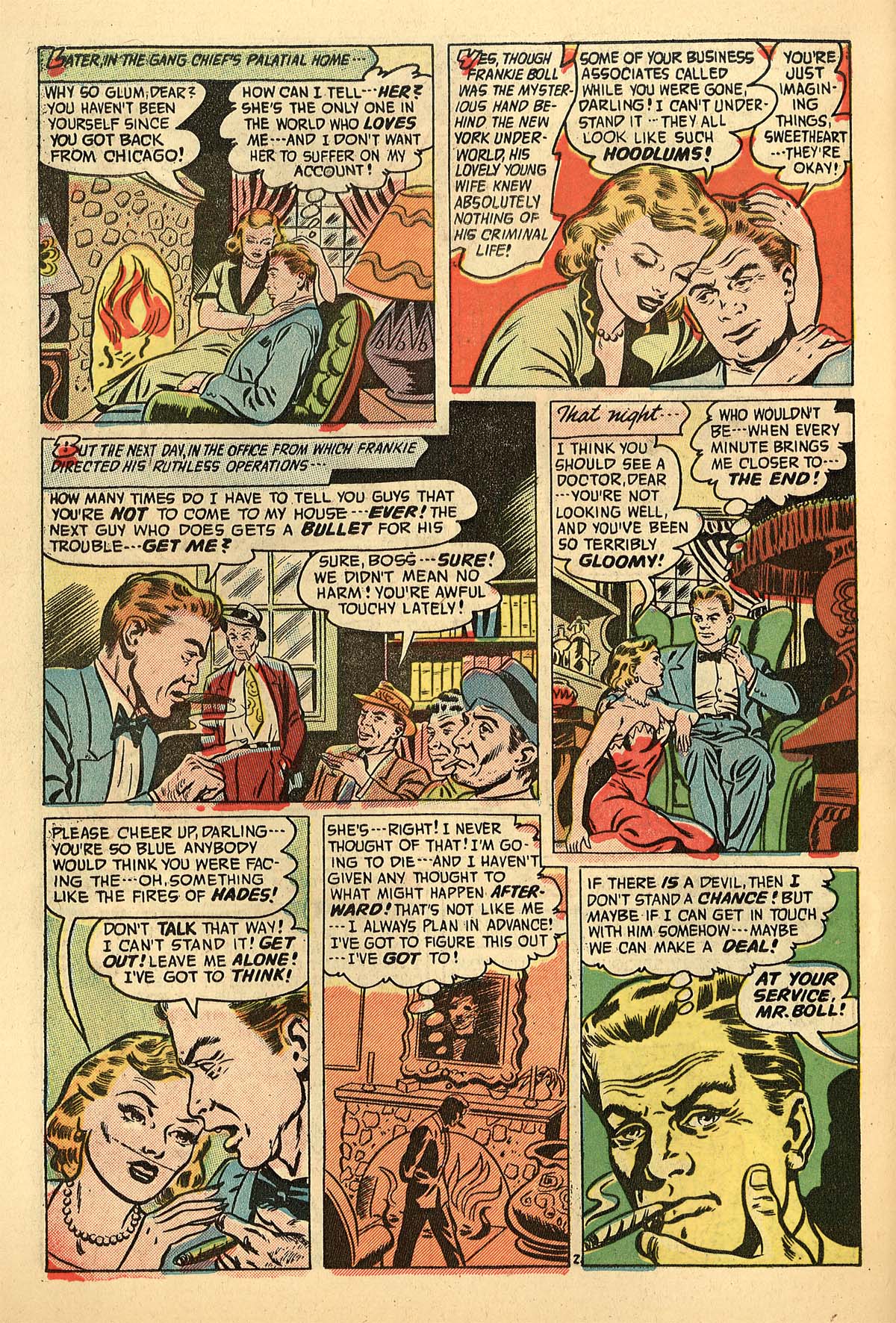 Read online Adventures Into The Unknown comic -  Issue #49 - 28