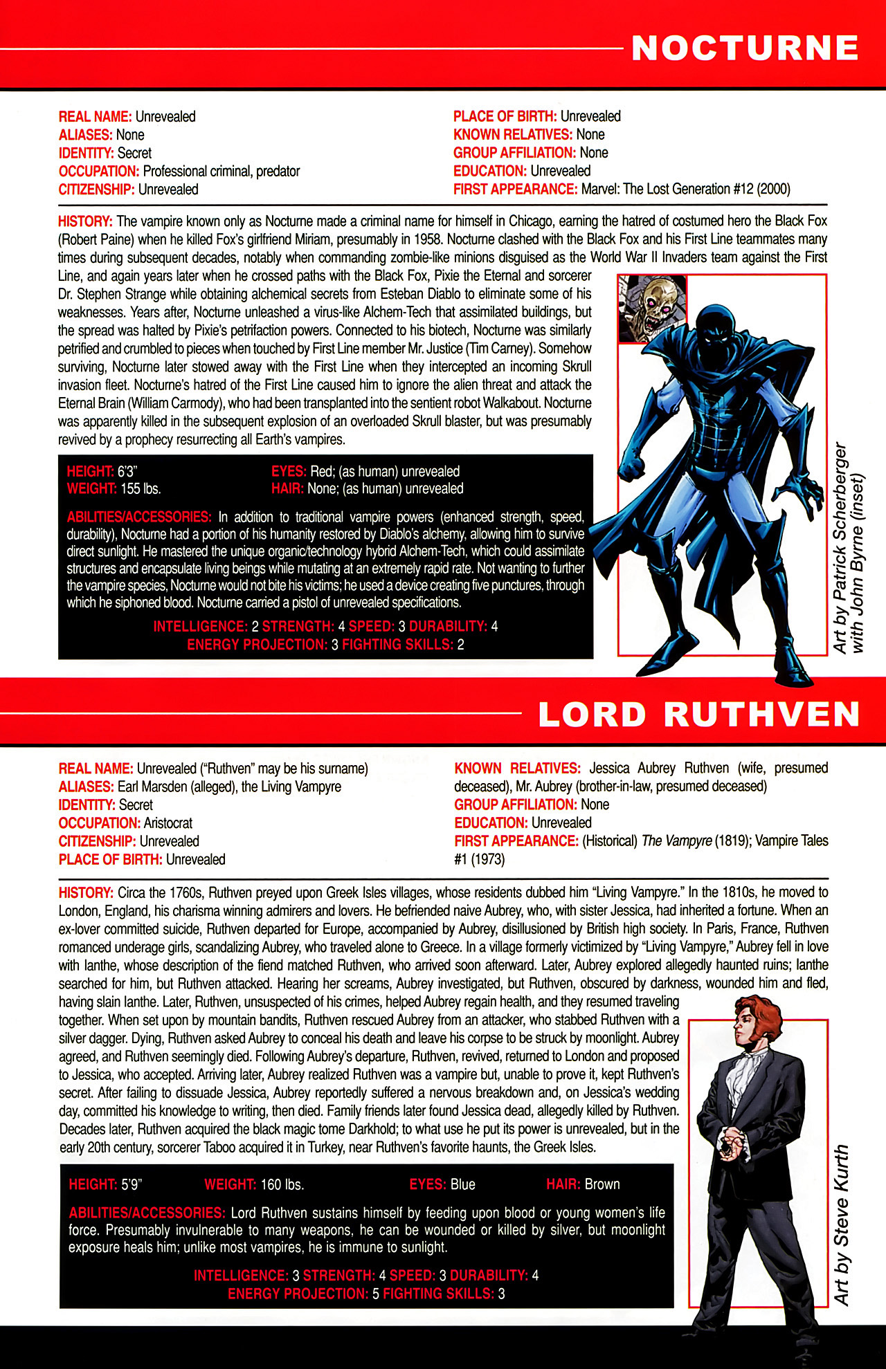 Read online Vampires: The Marvel Undead comic -  Issue # Full - 65