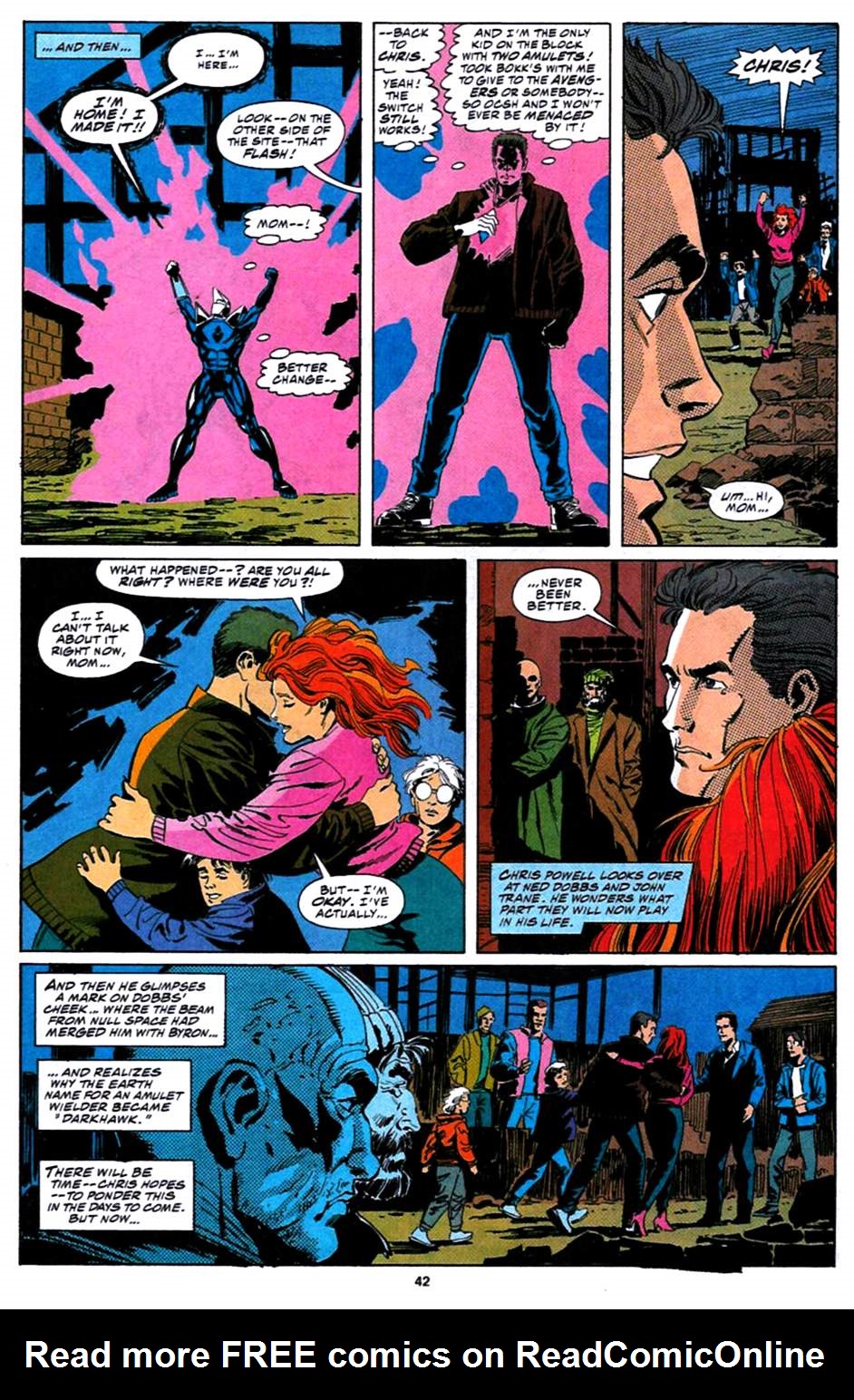 Read online Darkhawk (1991) comic -  Issue #25 - 35