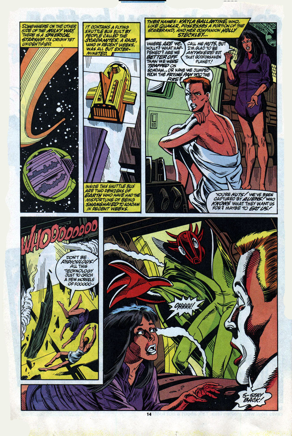 Read online Quasar comic -  Issue #45 - 10
