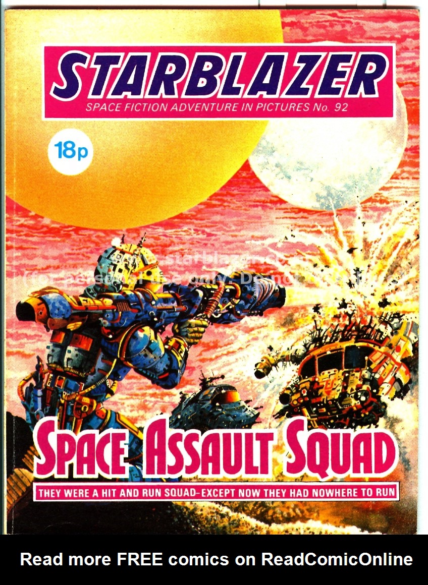 Read online Starblazer comic -  Issue #92 - 2
