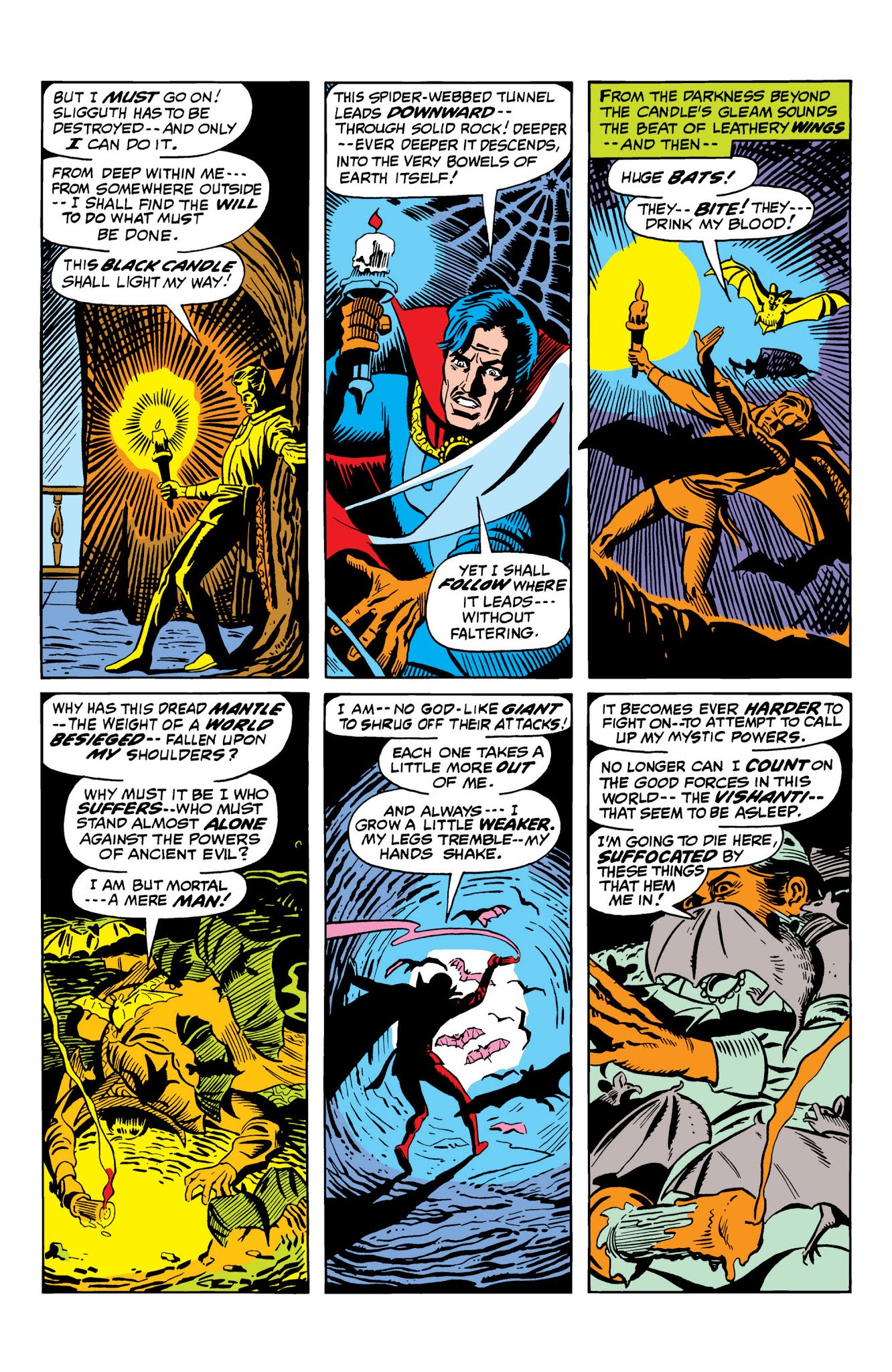 Read online Marvel Masterworks: Doctor Strange comic -  Issue # TPB 4 (Part 2) - 92