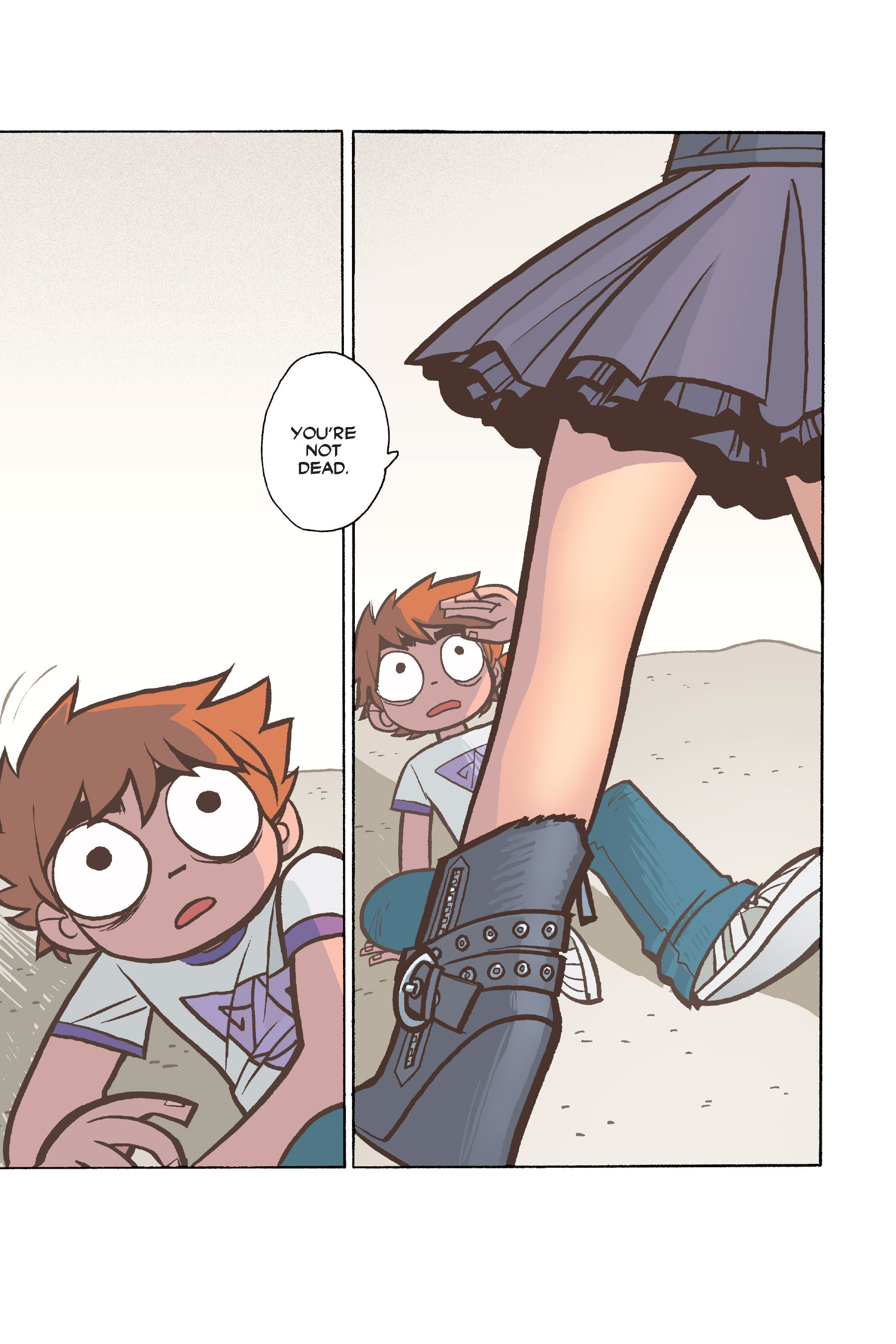 Read online Scott Pilgrim comic -  Issue #6 - 132