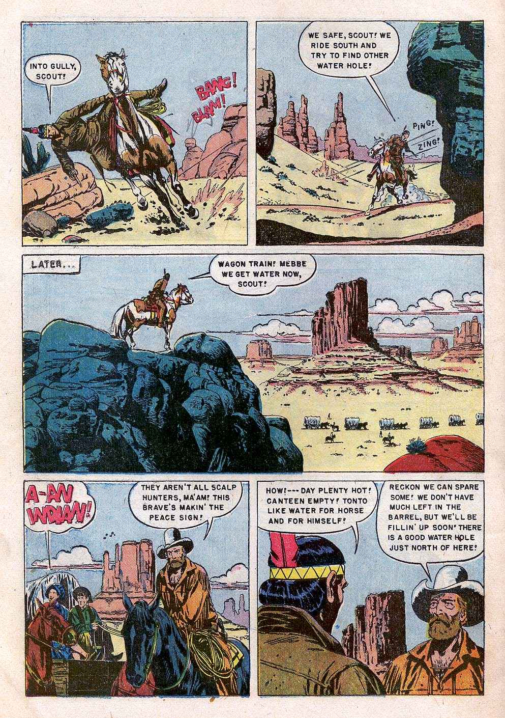 Read online Lone Ranger's Companion Tonto comic -  Issue #13 - 22