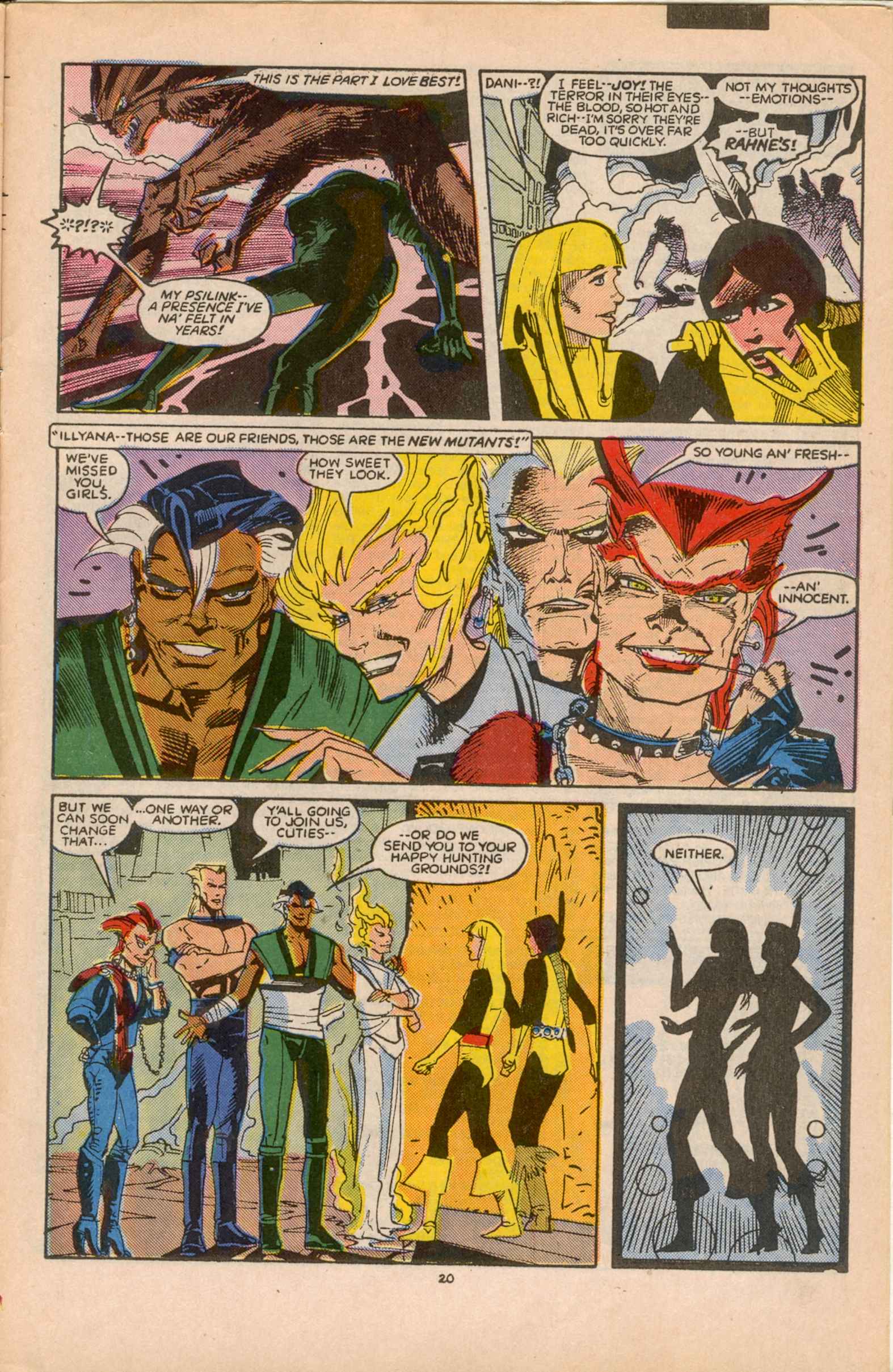 The New Mutants Issue #32 #39 - English 21