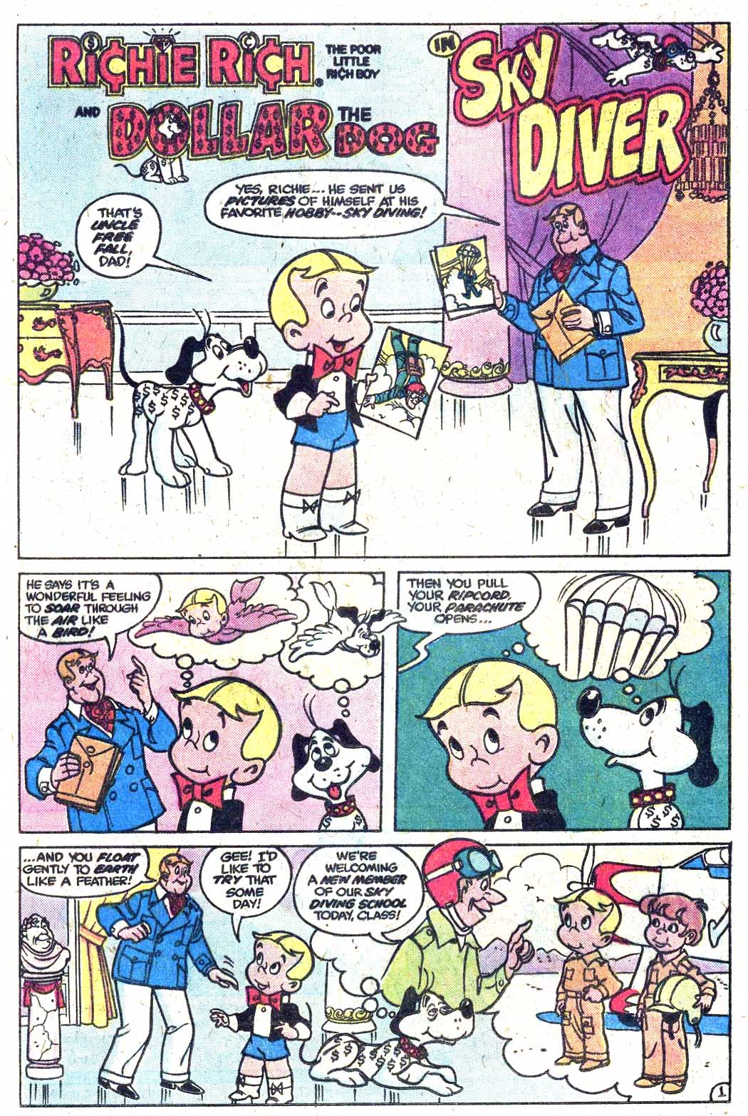 Read online Richie Rich & Dollar the Dog comic -  Issue #6 - 12