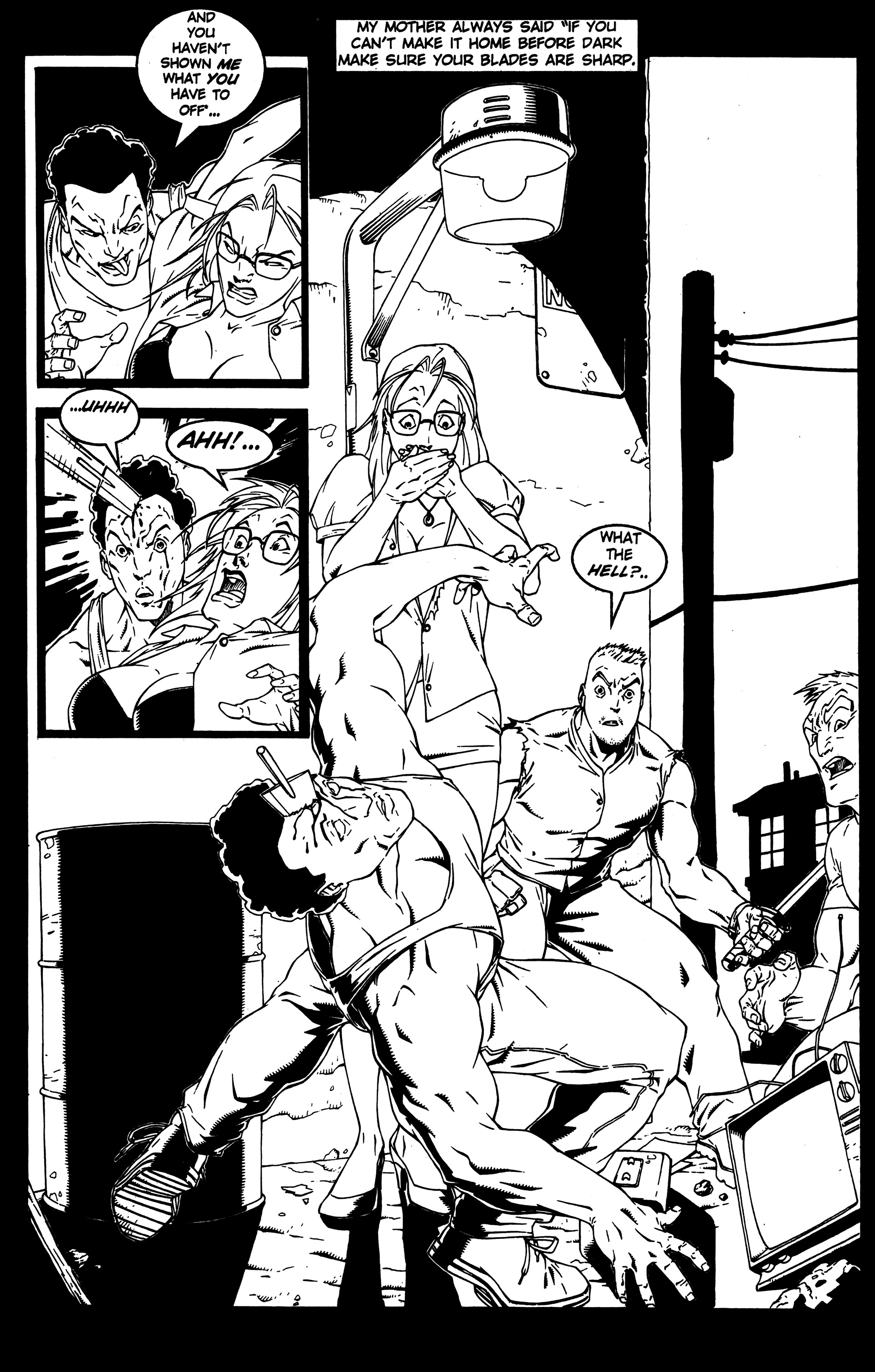 Read online Nikki Blade: Revenge comic -  Issue # Full - 4