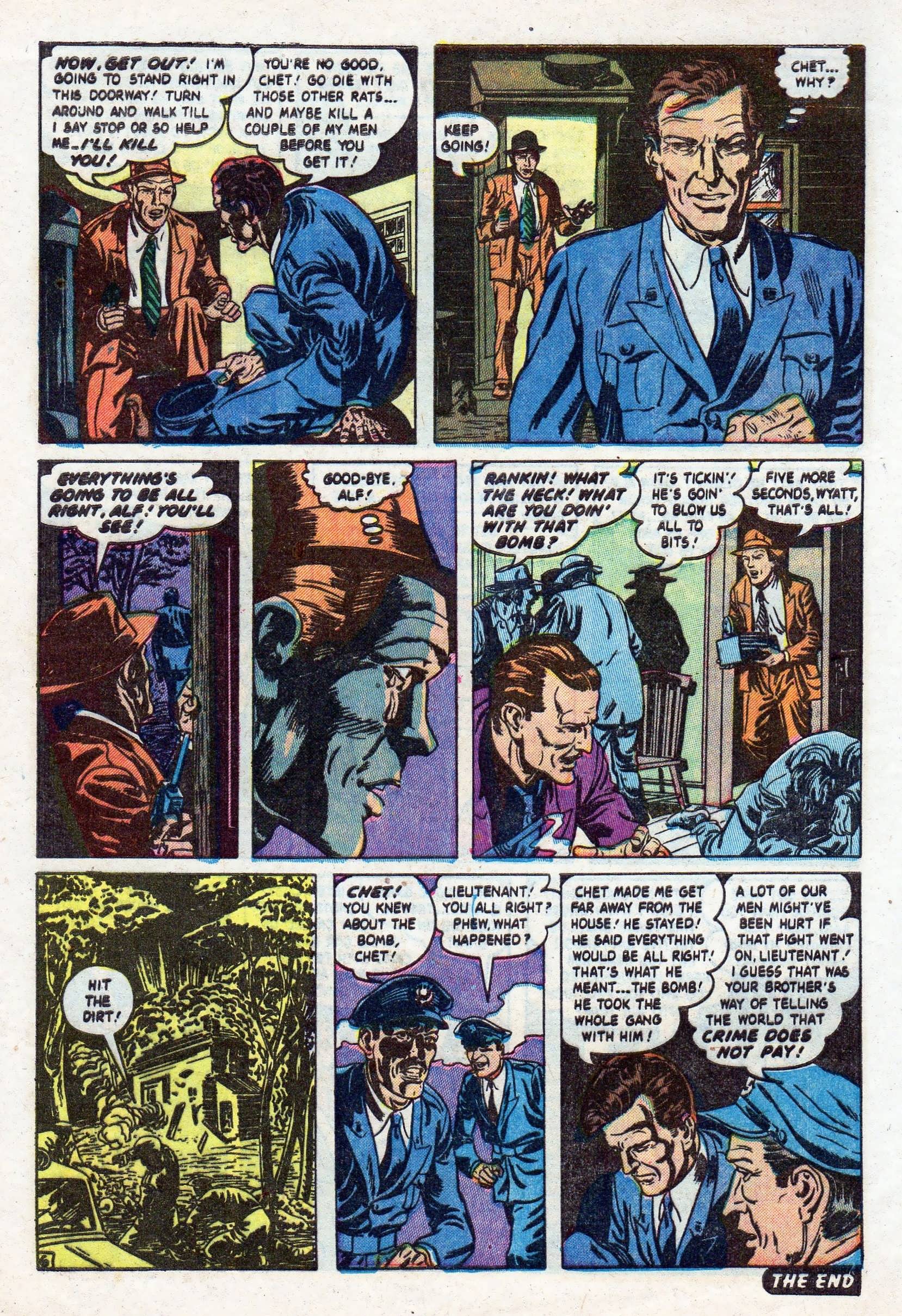 Read online Crime Cases Comics (1951) comic -  Issue #11 - 8