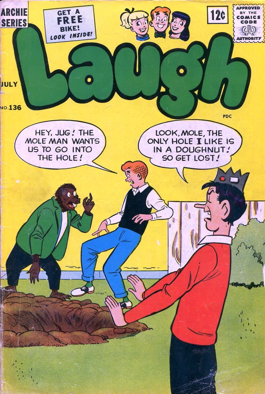 Read online Laugh (Comics) comic -  Issue #136 - 1