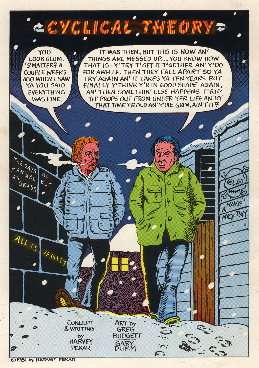 Read online American Splendor (1976) comic -  Issue #6 - 61