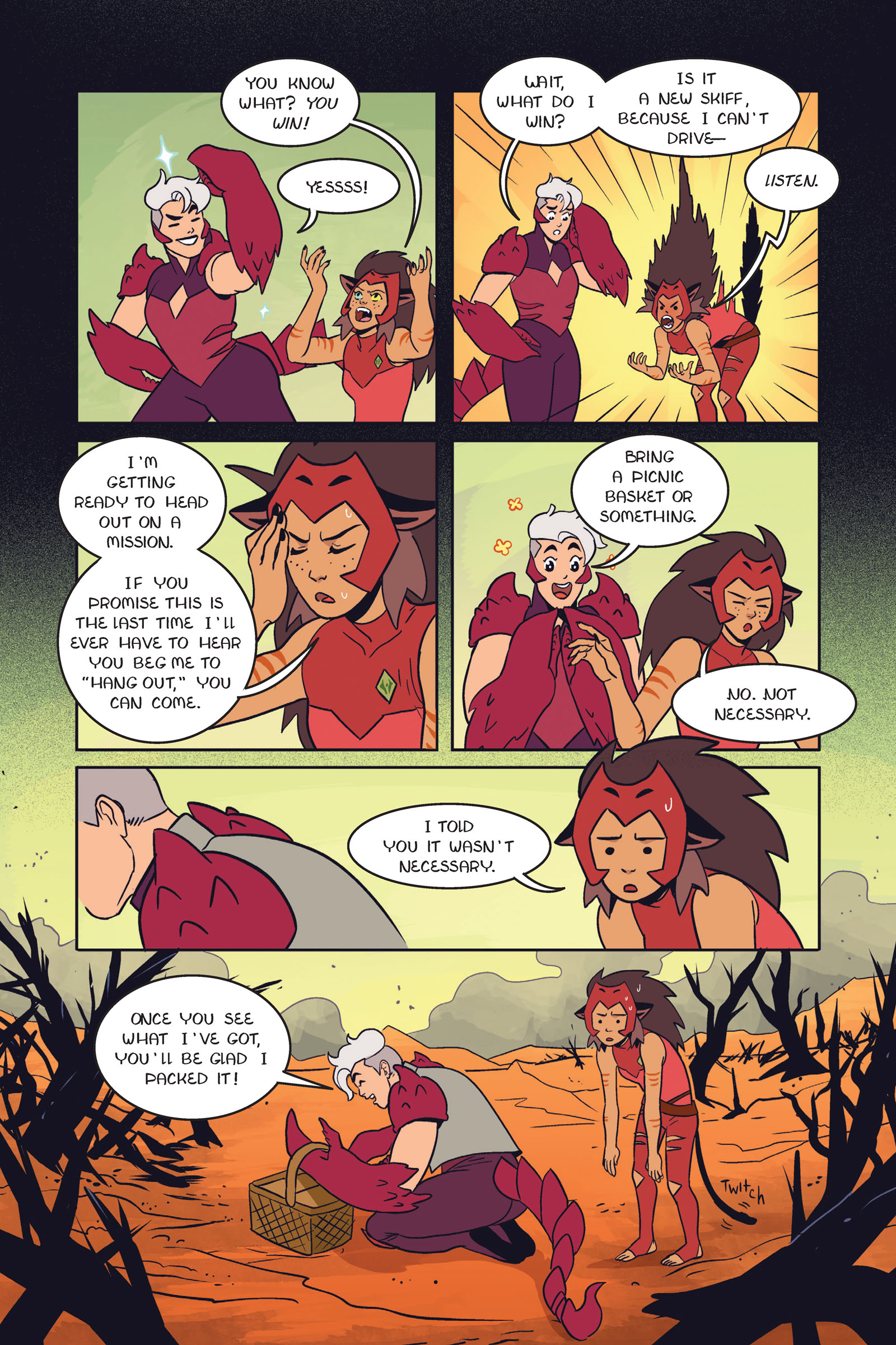 Read online She-Ra and the Princesses of Power: Legend of the Fire Princess comic -  Issue # TPB - 29