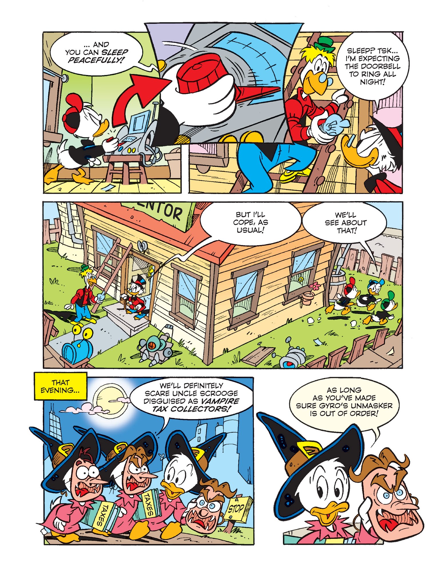 Read online Scrooge McDuck and the Very Special Halloween comic -  Issue # Full - 6