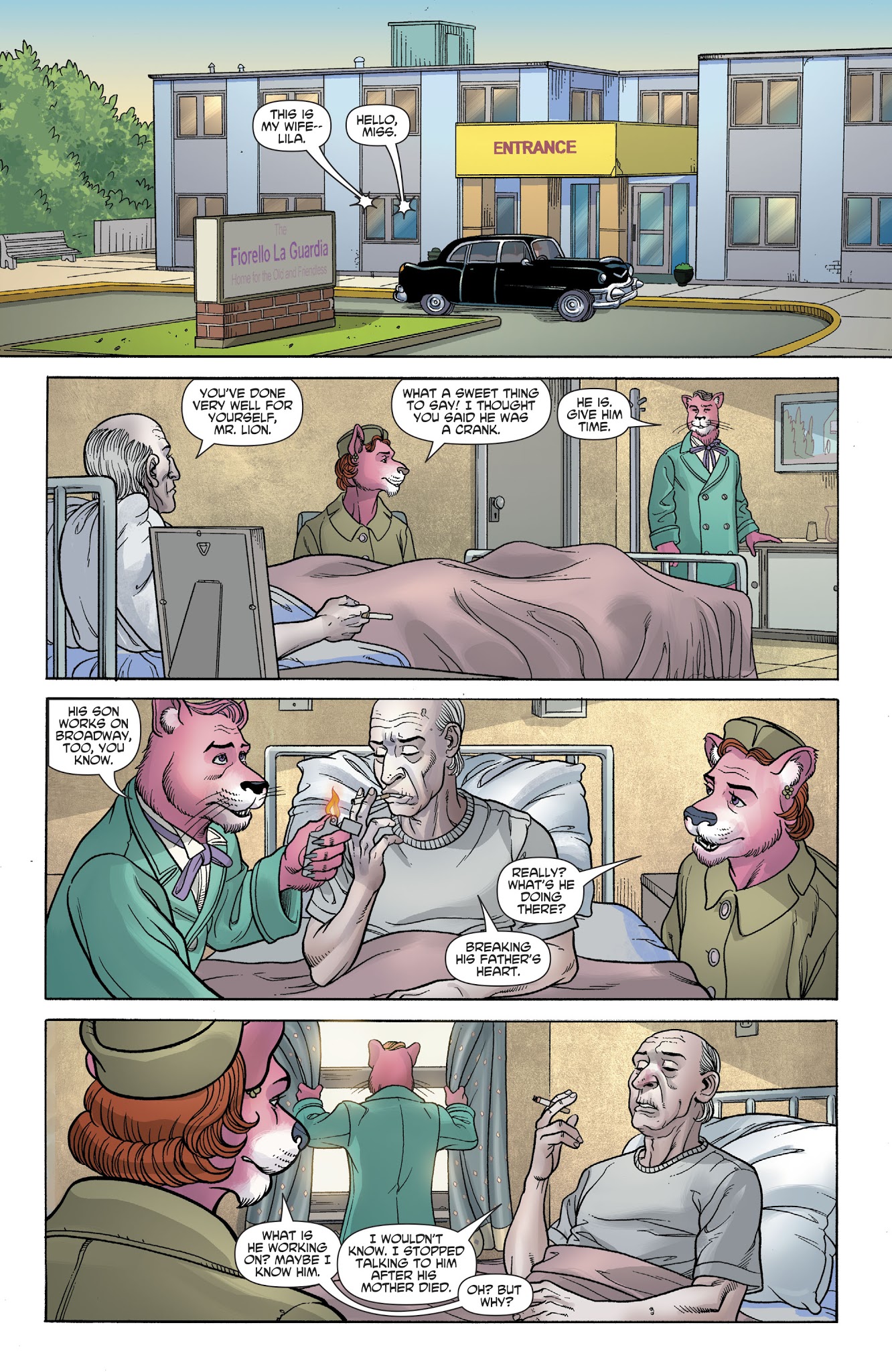 Read online Exit Stage Left: The Snagglepuss Chronicles comic -  Issue #3 - 16