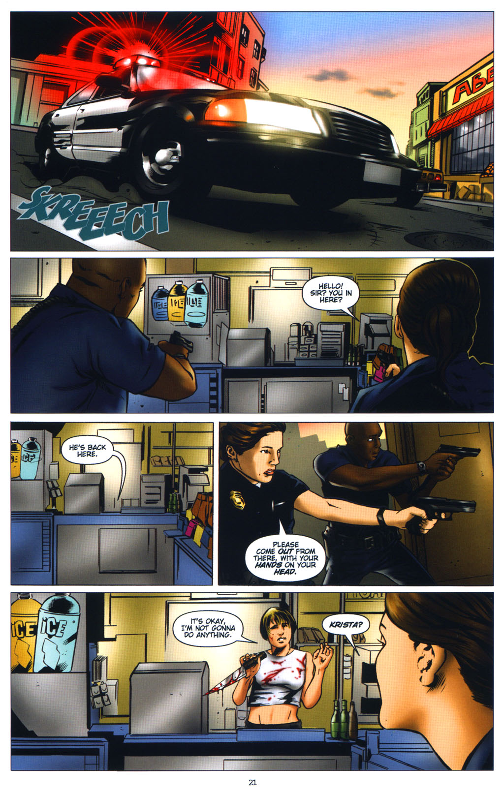 Read online The Shield: Spotlight comic -  Issue #3 - 23
