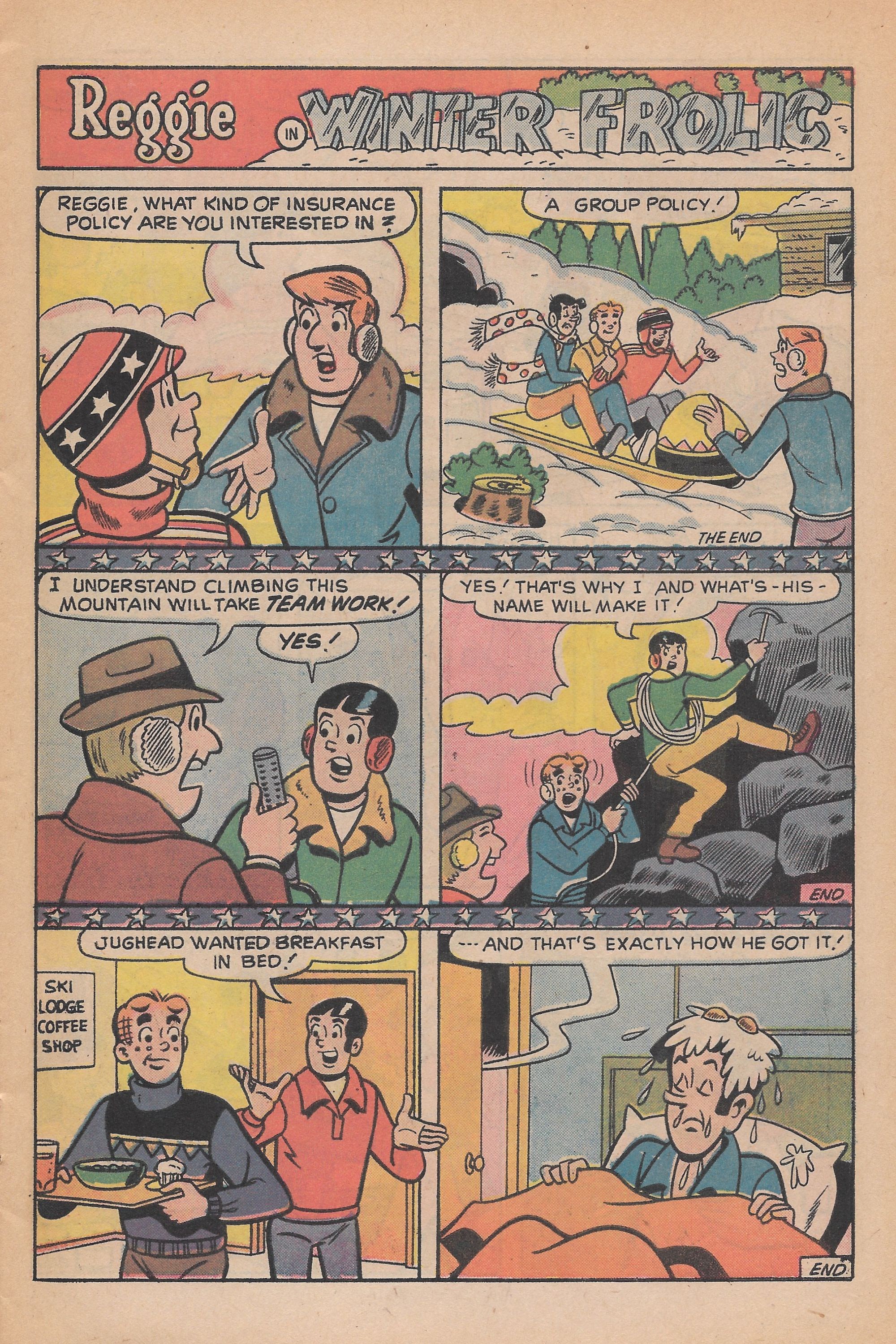 Read online Reggie's Wise Guy Jokes comic -  Issue #29 - 7