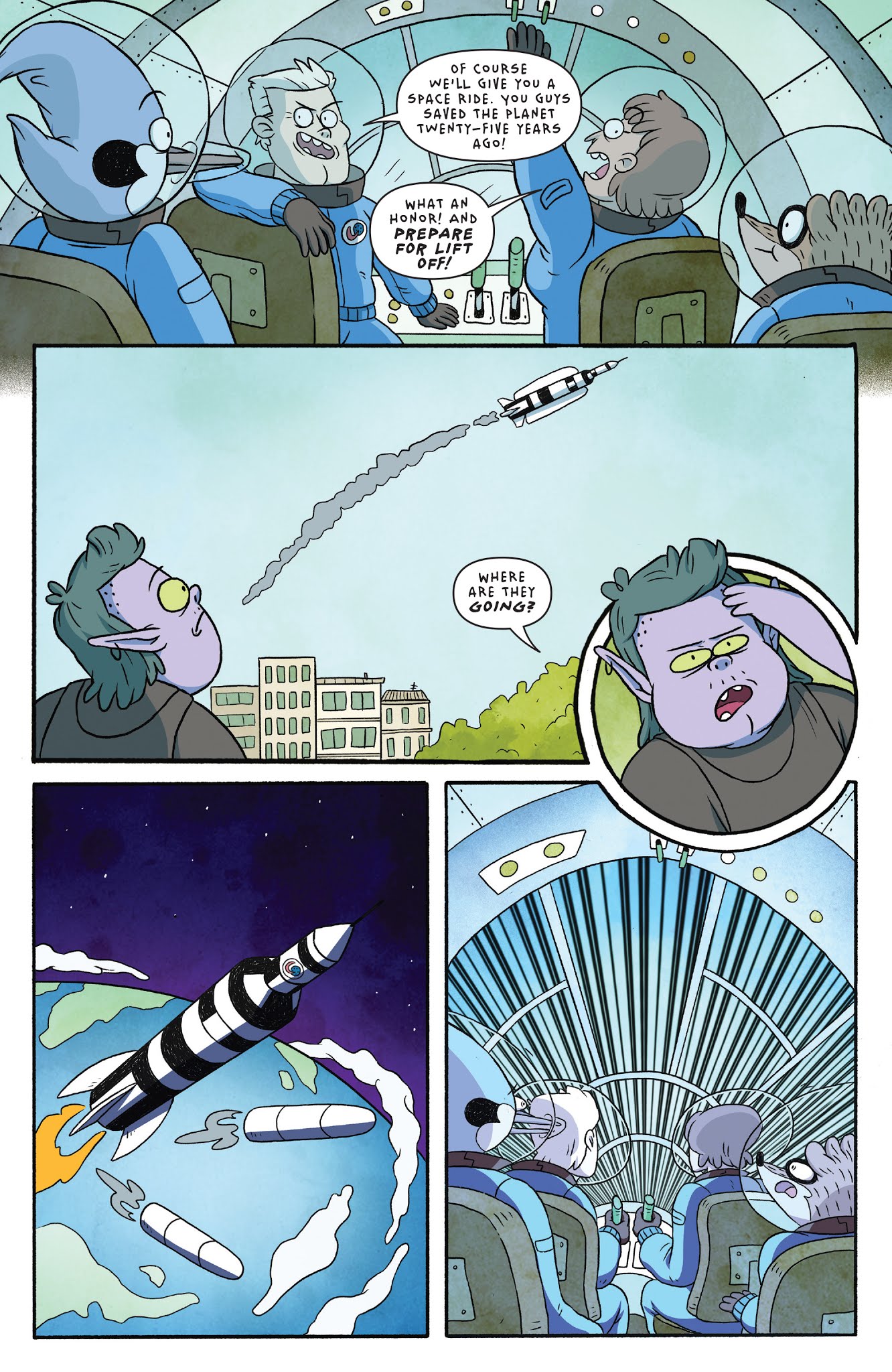 Read online Regular Show: 25 Years Later comic -  Issue #3 - 19
