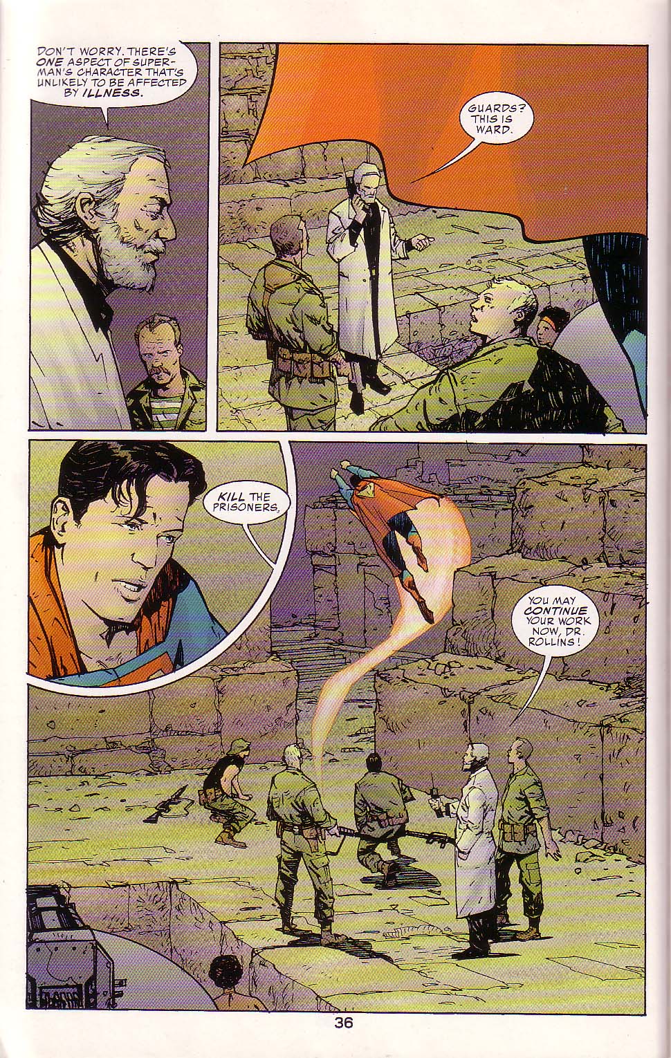 Read online Superman vs. Predator comic -  Issue #2 - 38