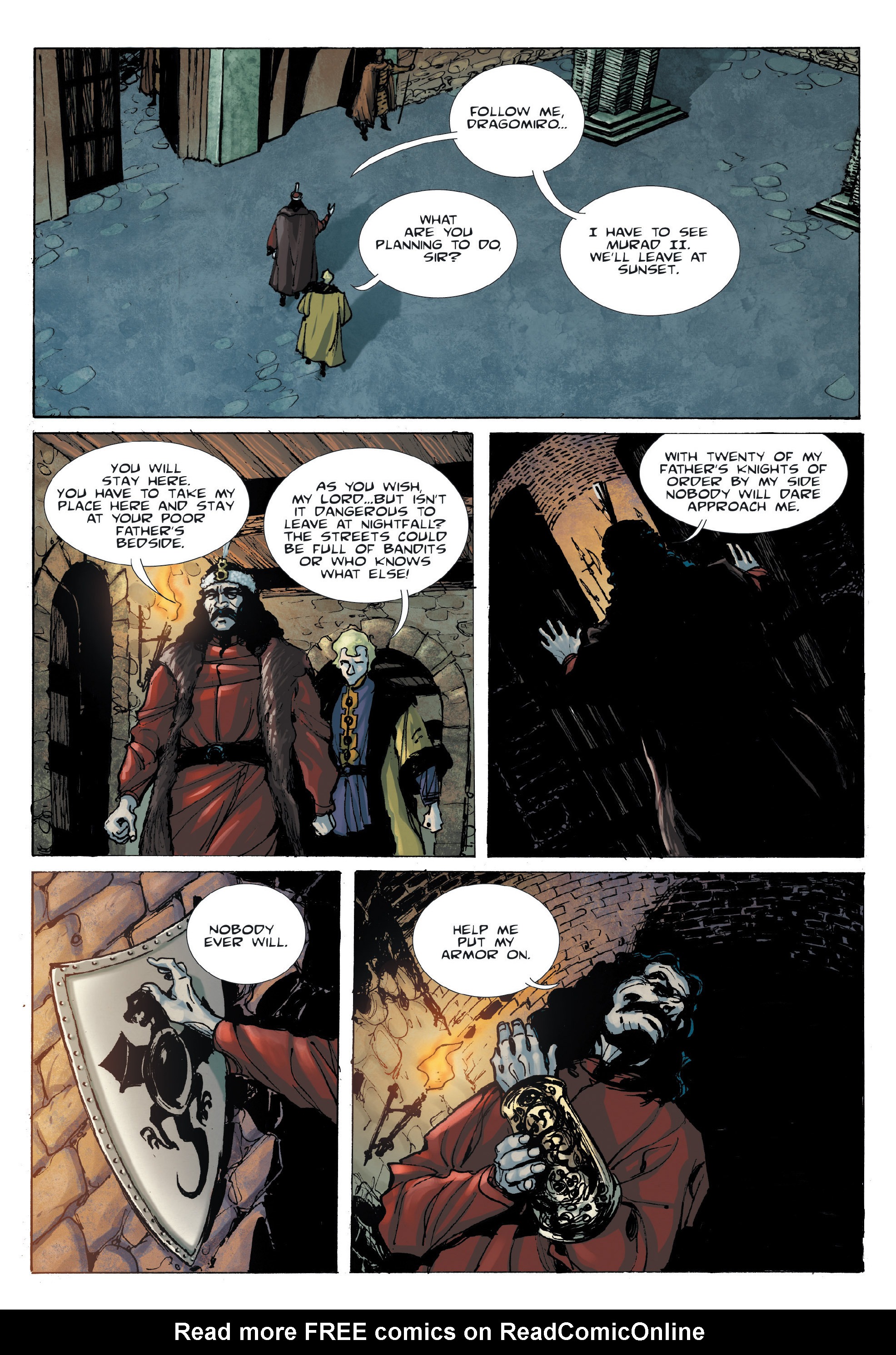 Read online Voivod: The True Story of Vlad the Impaler comic -  Issue # TPB - 70