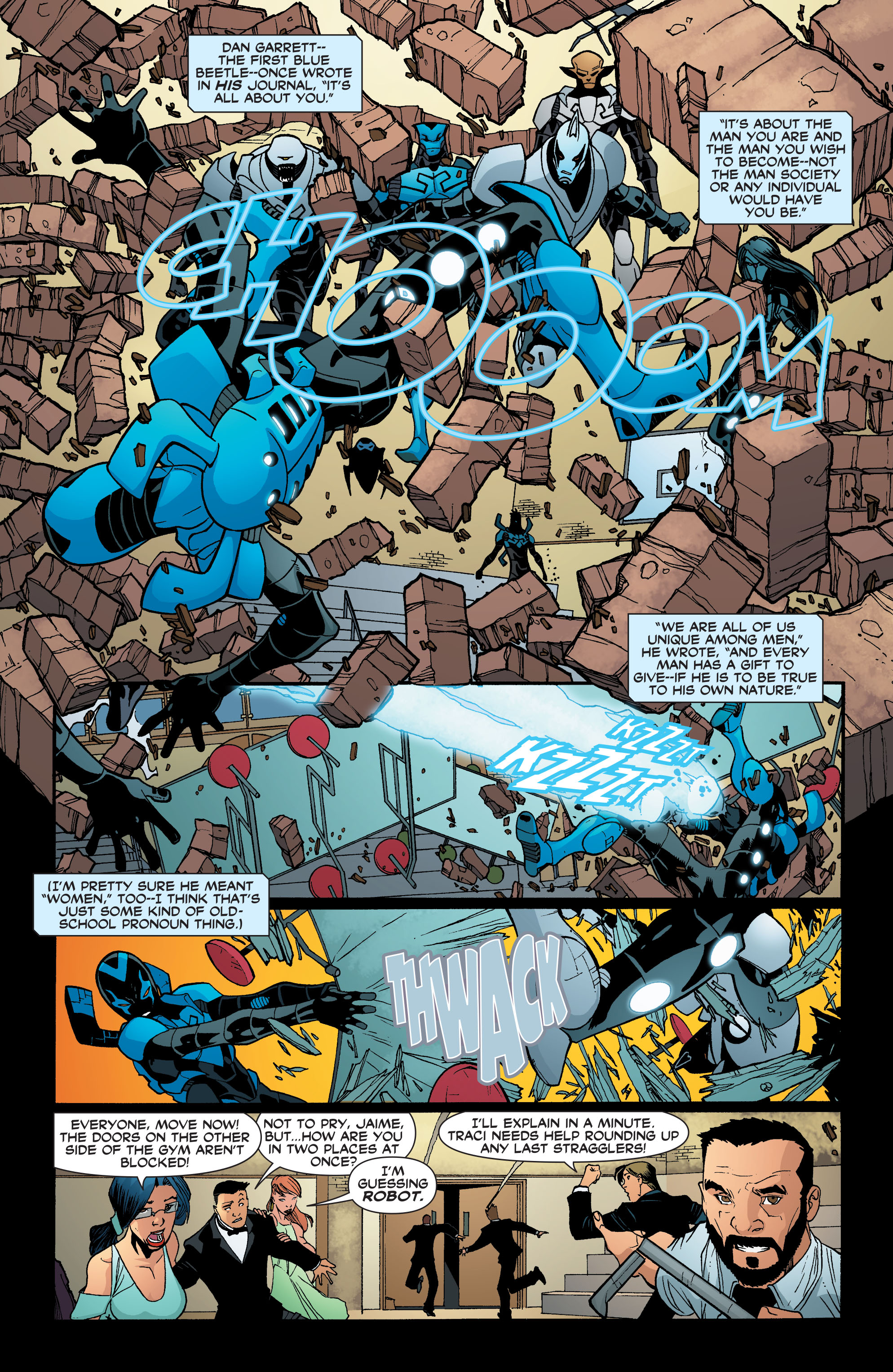 Read online Blue Beetle (2006) comic -  Issue #36 - 2