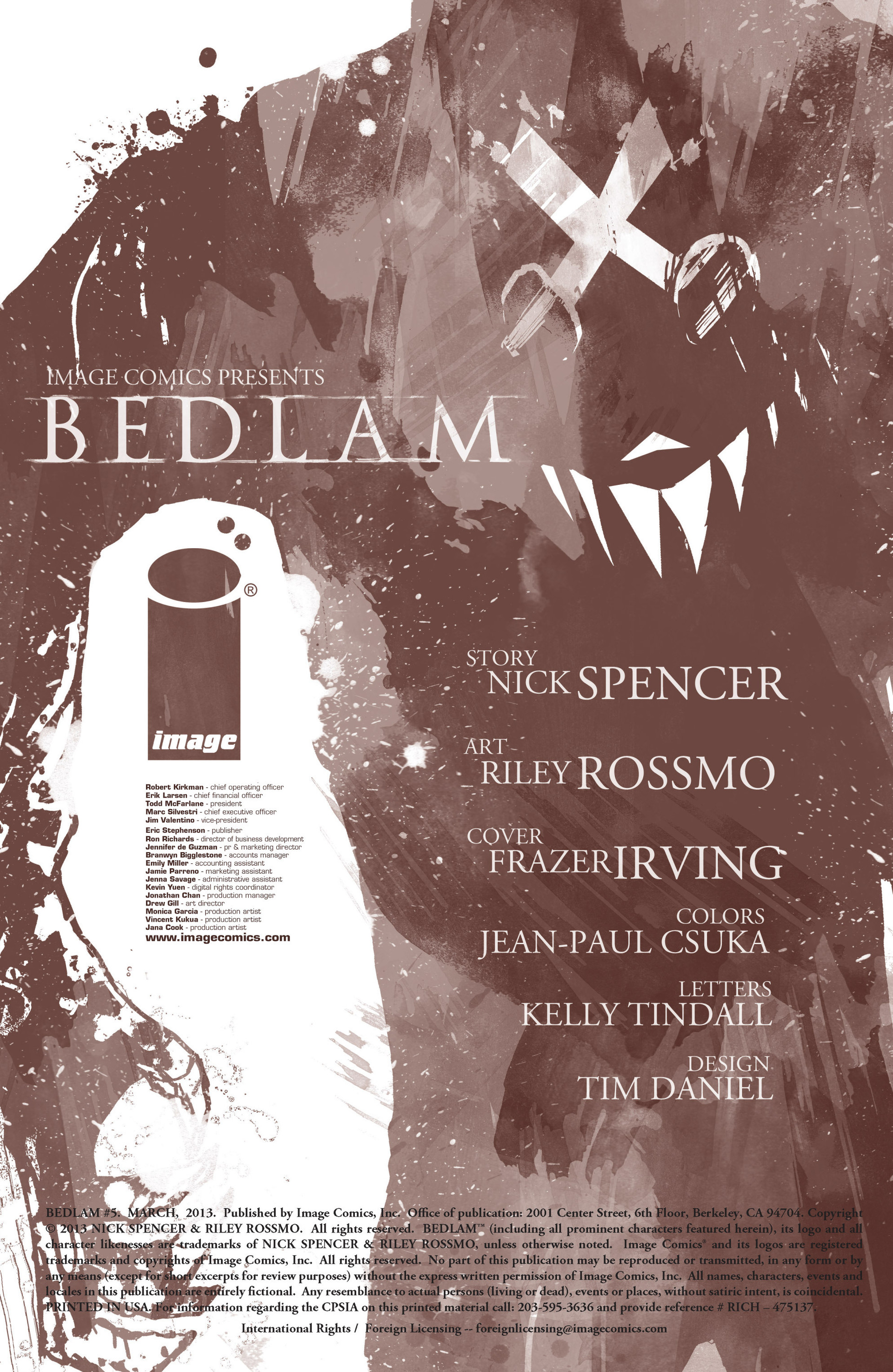 Read online Bedlam comic -  Issue #5 - 30