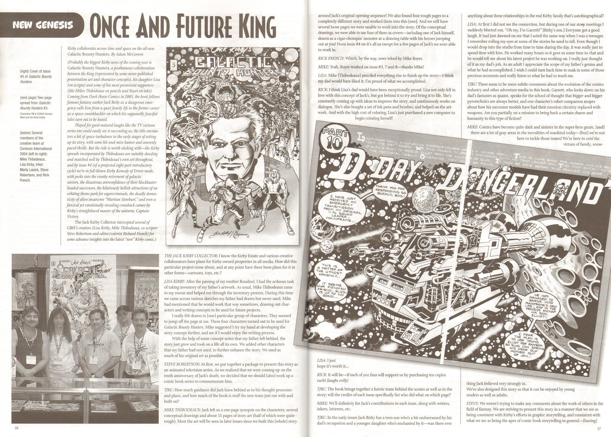 Read online The Jack Kirby Collector comic -  Issue #41 - 17