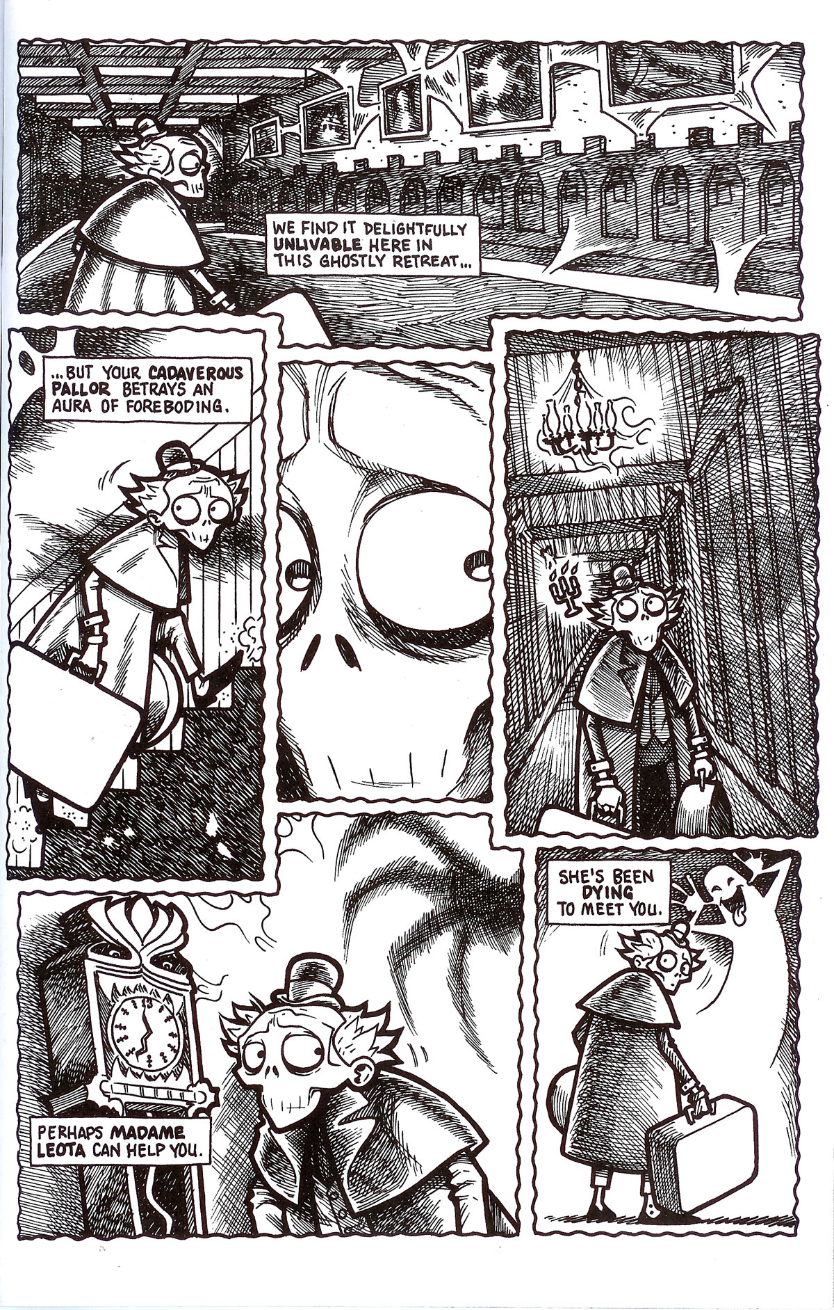 Read online Haunted Mansion comic -  Issue #1 - 5