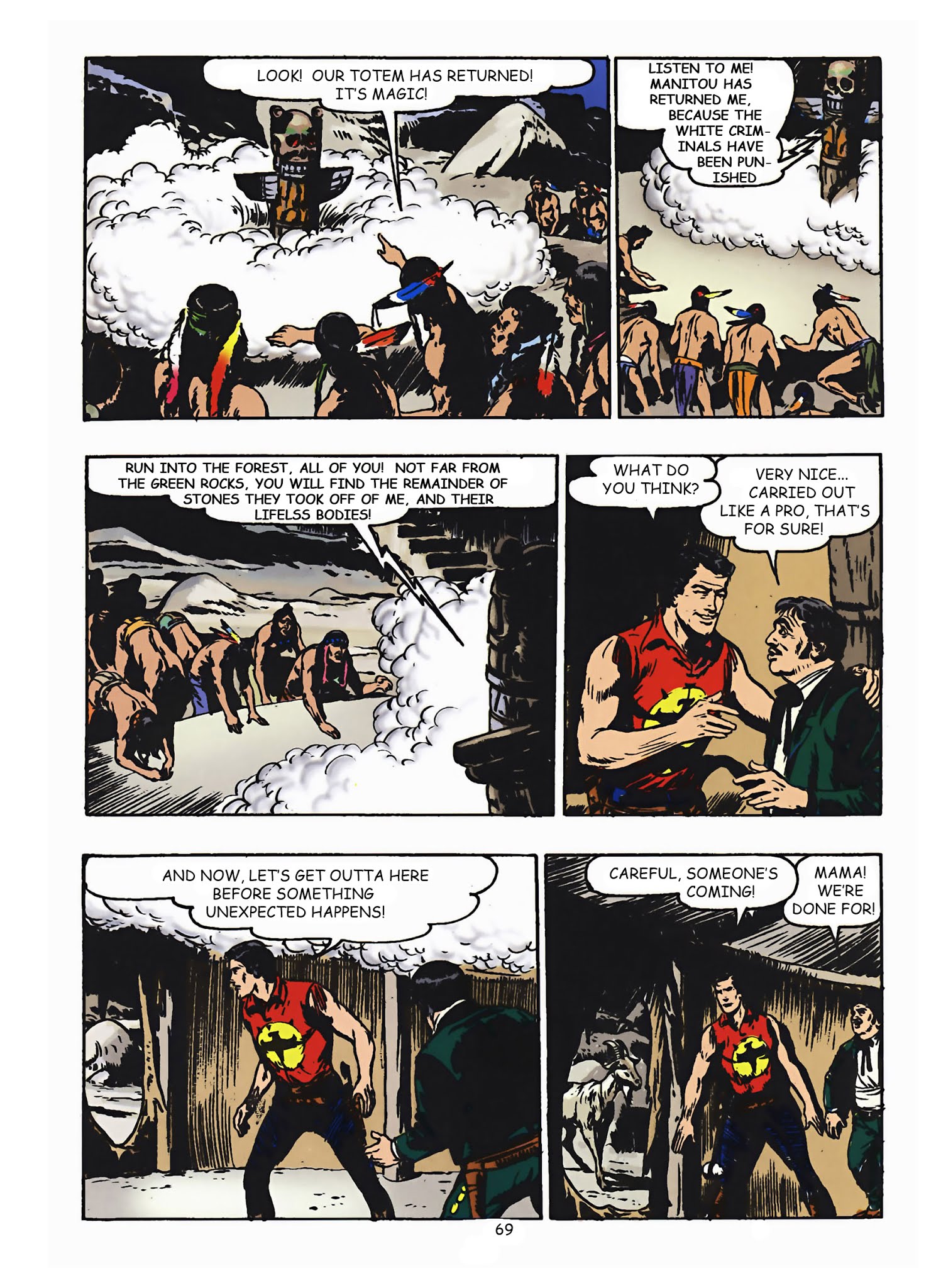 Read online Zenith gigante - Zagor gigante comic -  Issue #2 - 70