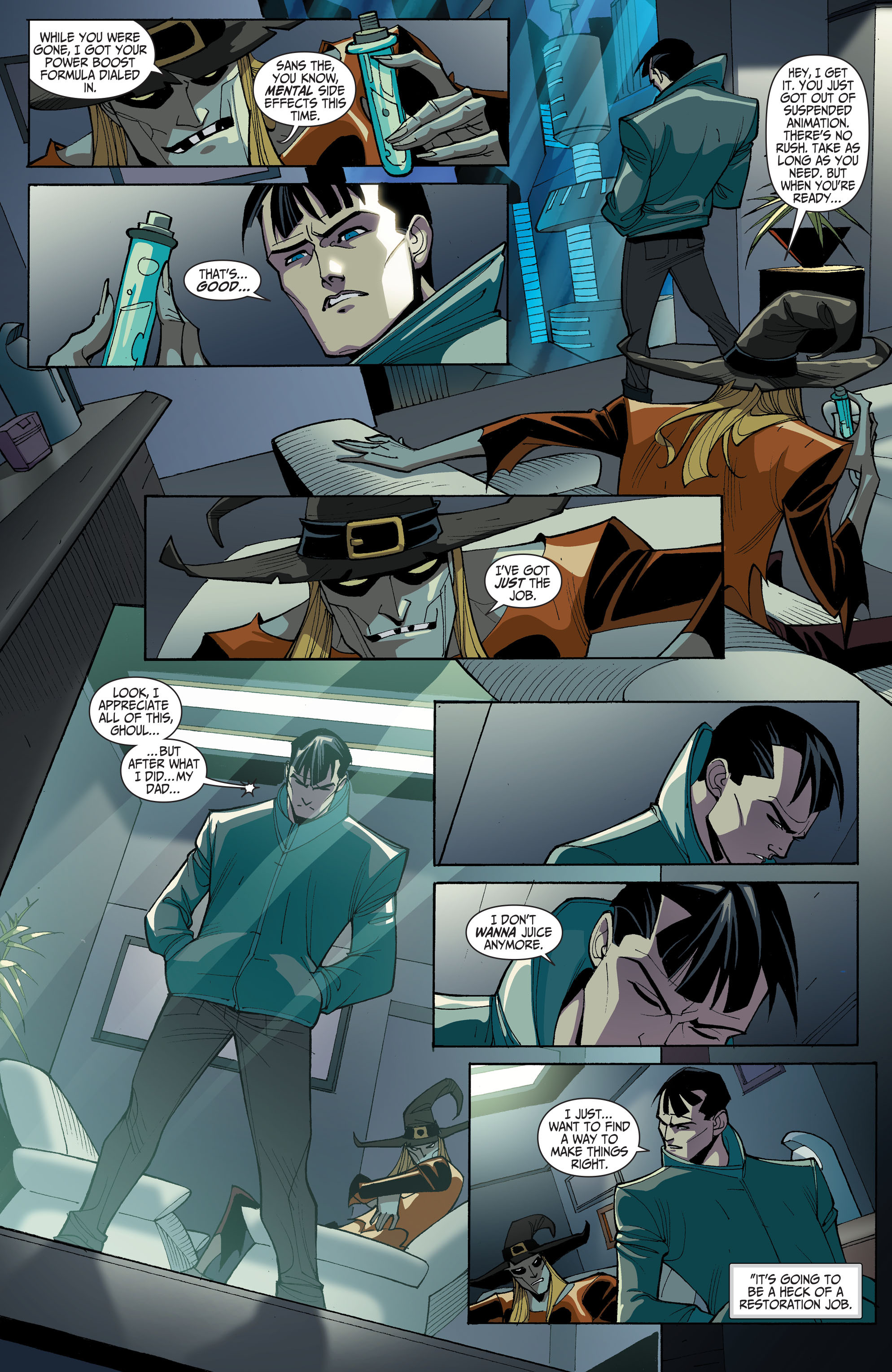Read online Batman Beyond 2.0 comic -  Issue # _TPB 3 (Part 1) - 86