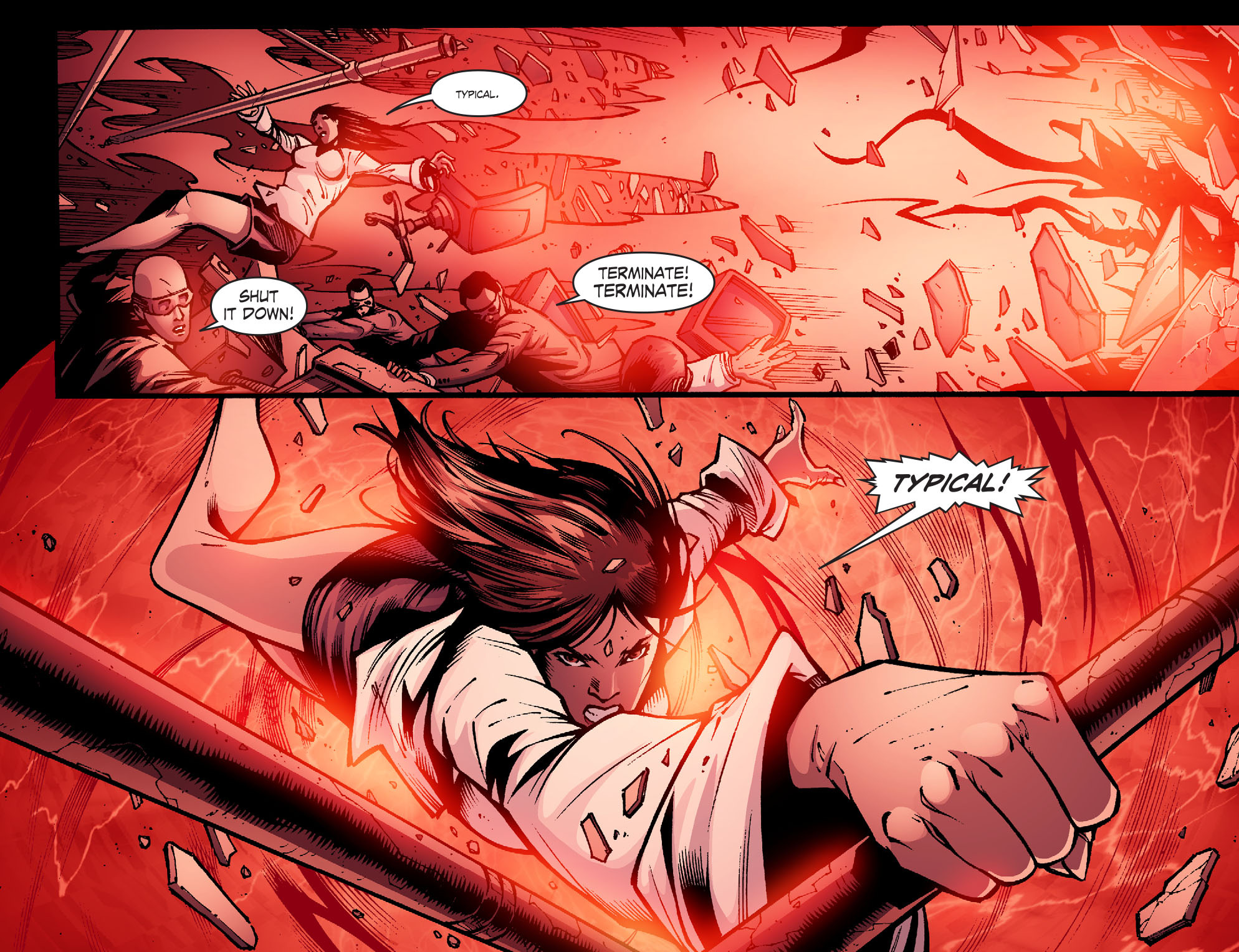 Read online Smallville: Chaos [II] comic -  Issue #1 - 18