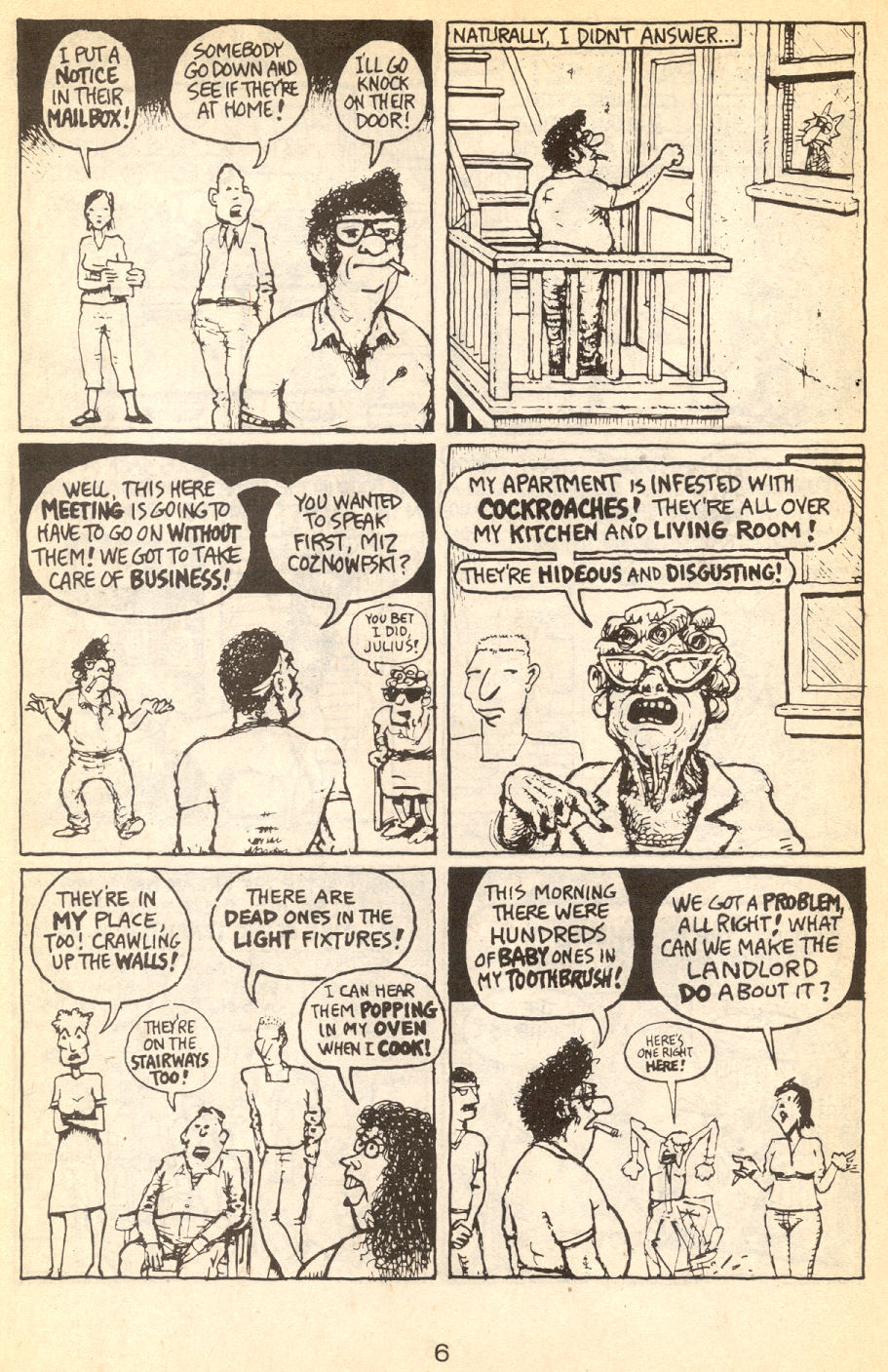 Read online Adventures of Fat Freddy's Cat comic -  Issue #6 - 8