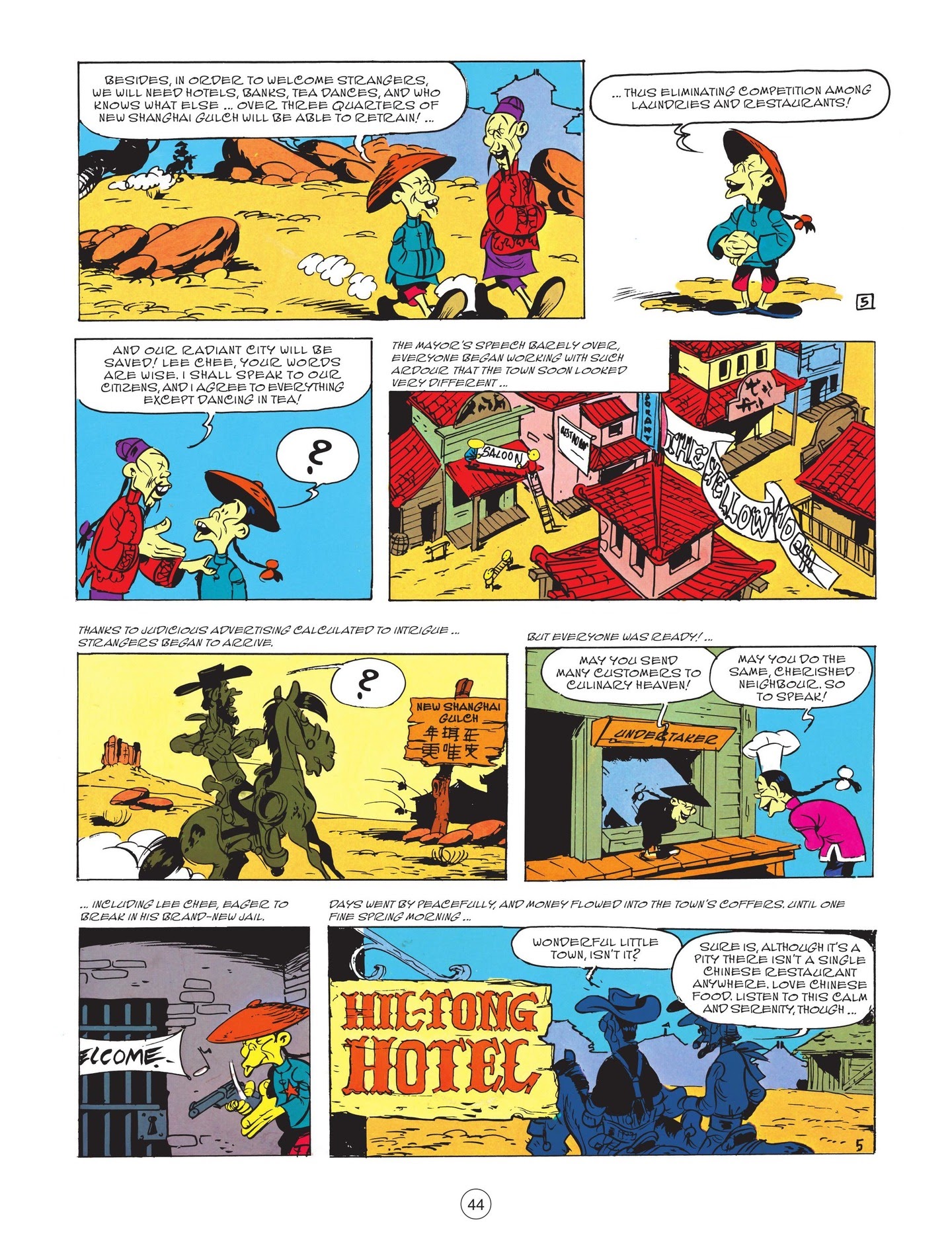 Read online A Lucky Luke Adventure comic -  Issue #81 - 46