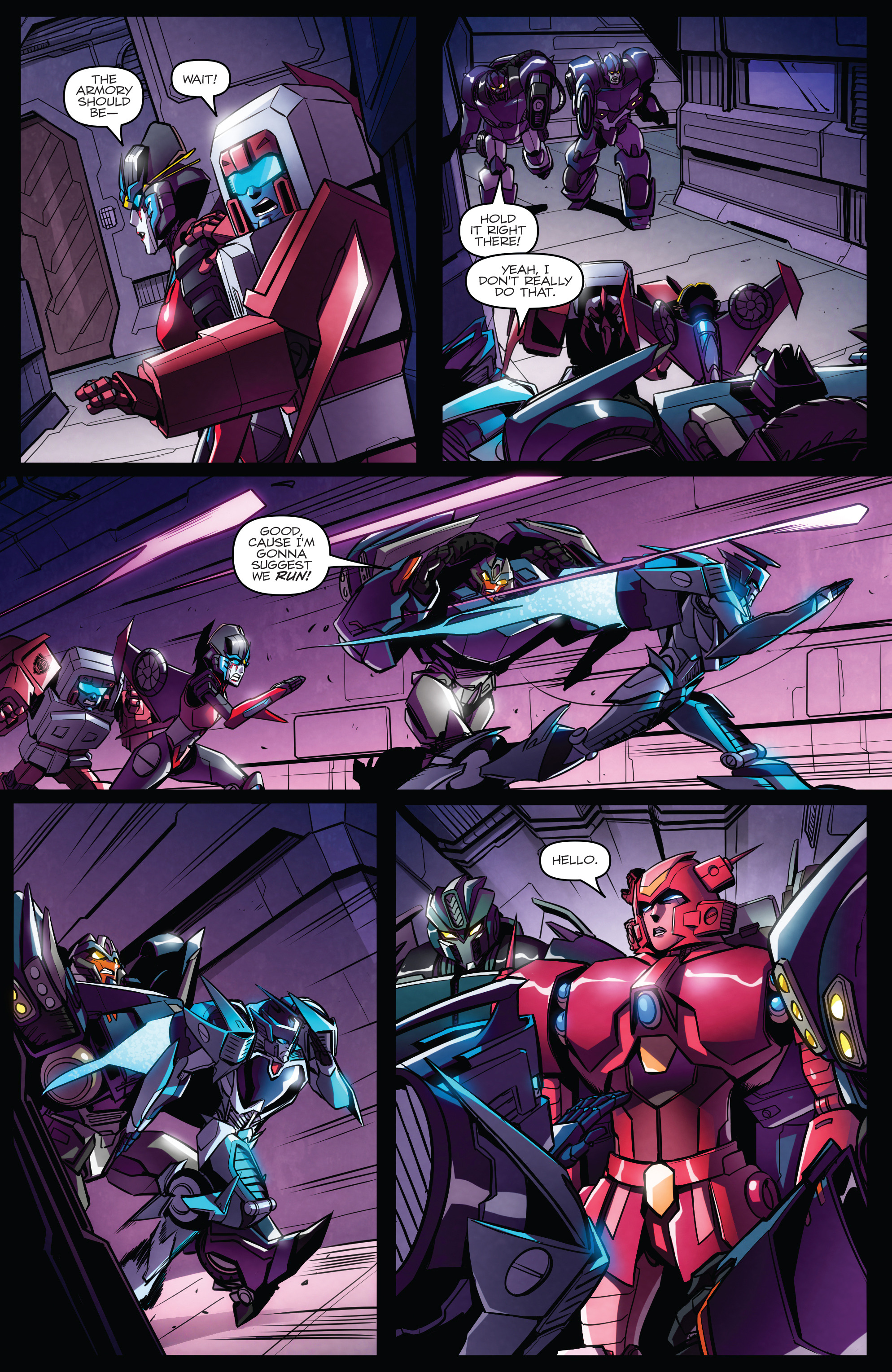 Read online Transformers: Till All Are One comic -  Issue #7 - 17