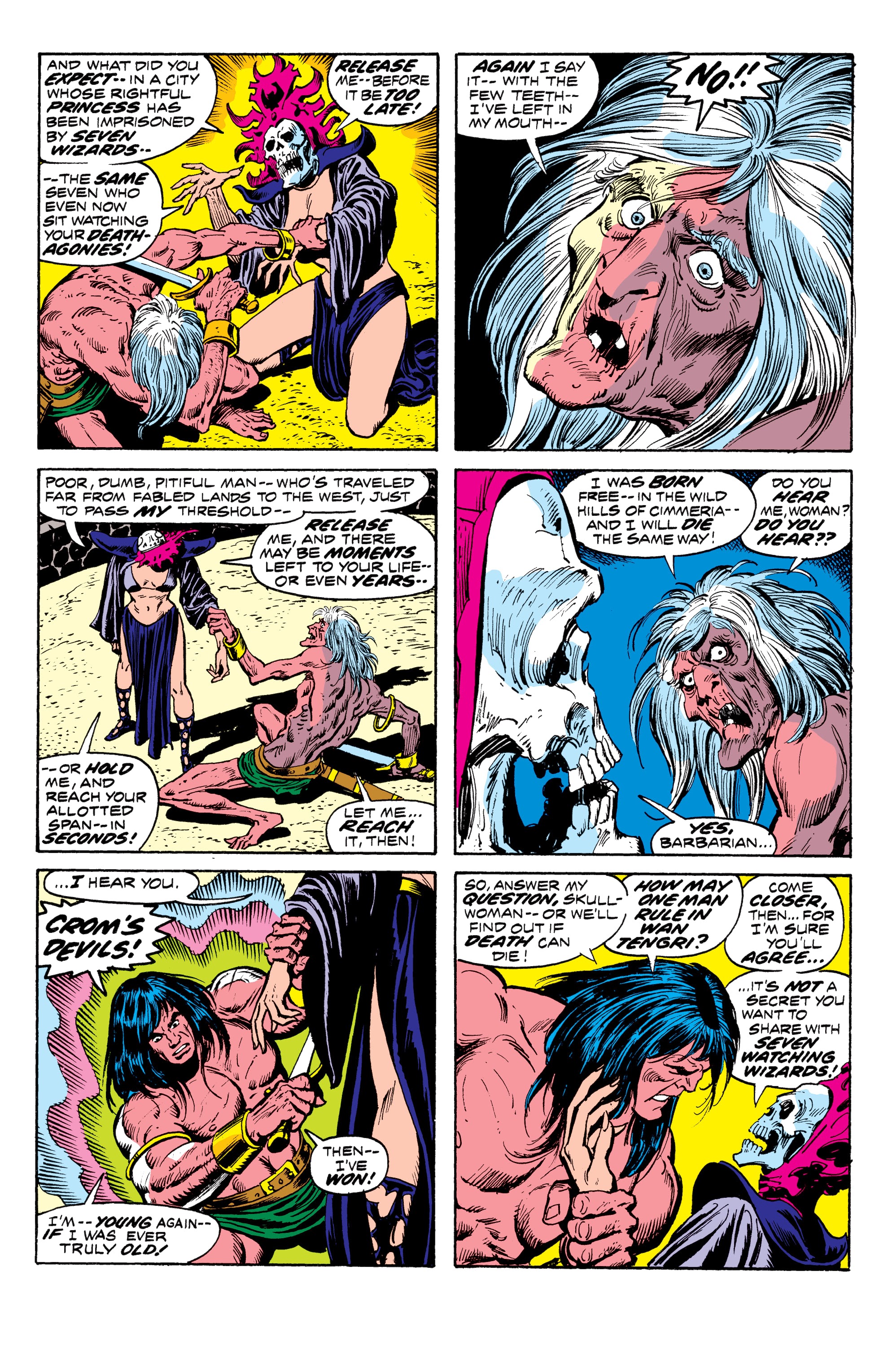 Read online Conan The Barbarian Epic Collection: The Original Marvel Years - The Curse Of The Golden Skull comic -  Issue # TPB (Part 2) - 51