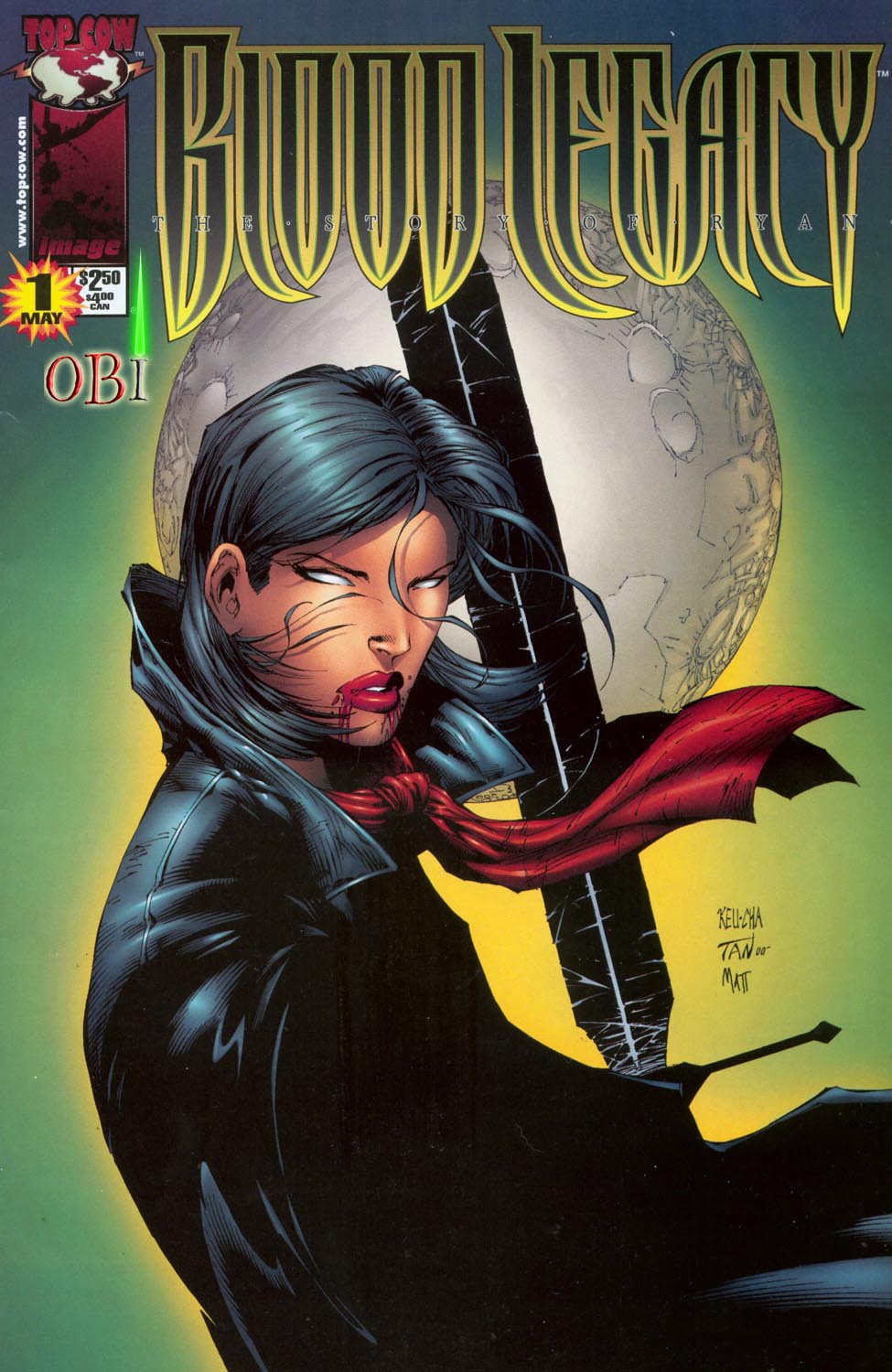 Read online Blood Legacy:  The Story of Ryan comic -  Issue #1 - 2