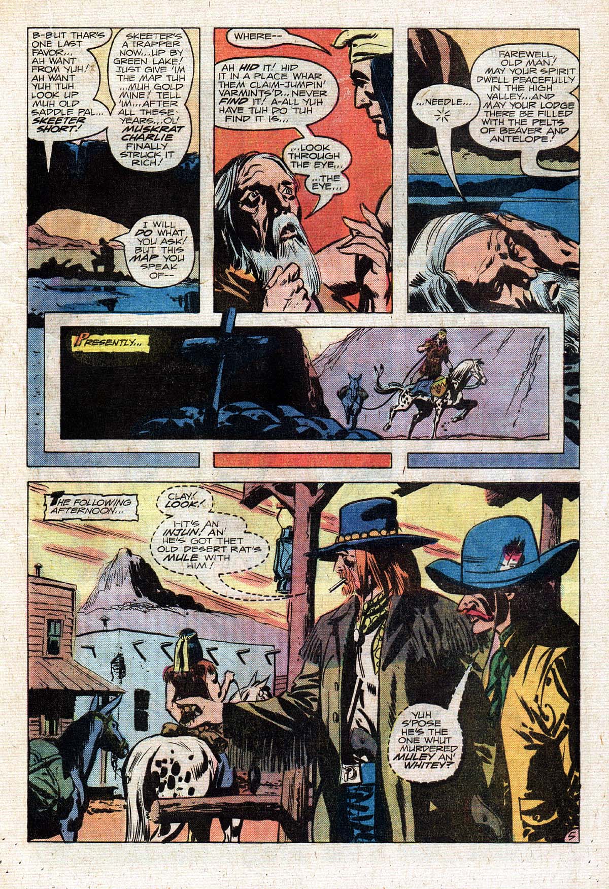 Read online Weird Western Tales (1972) comic -  Issue #41 - 9