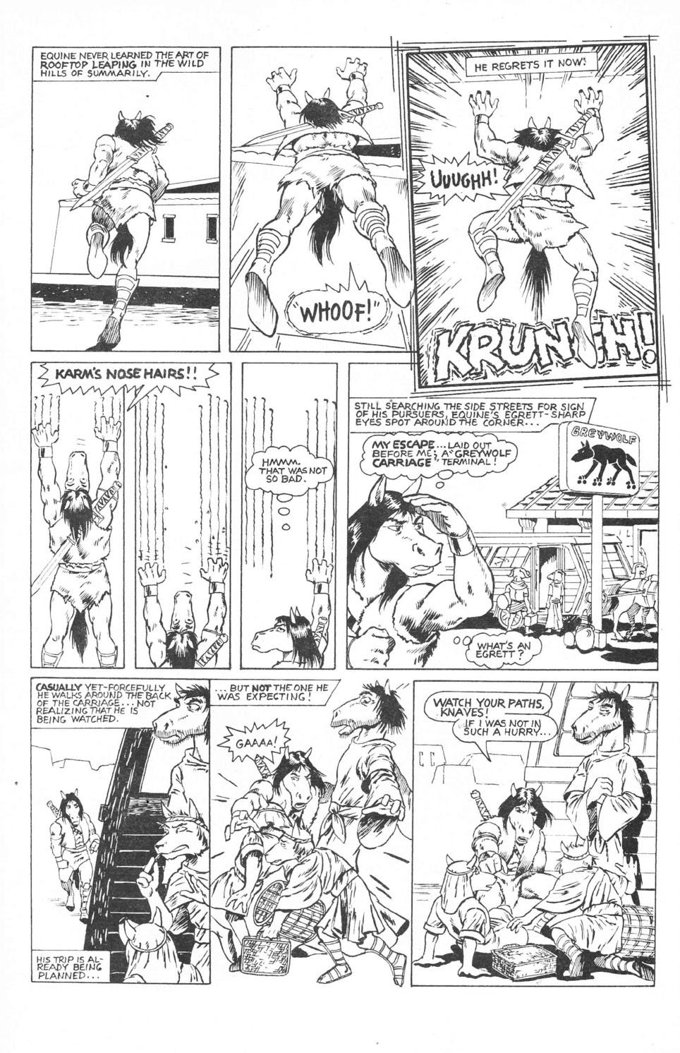 Read online Equine, The Uncivilized comic -  Issue #1 - 8