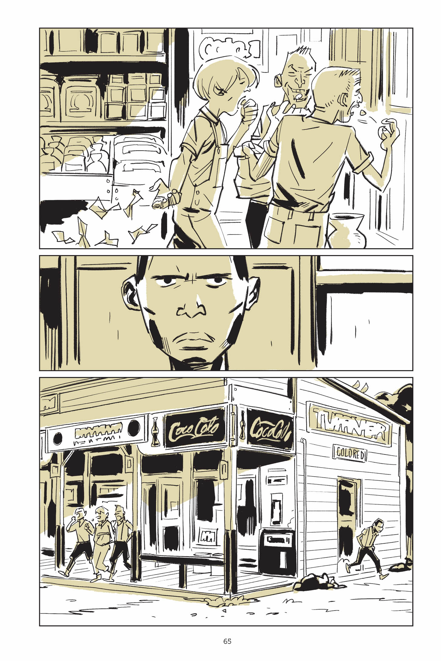 Read online Now Let Me Fly: A Portrait of Eugene Bullard comic -  Issue # TPB (Part 1) - 71