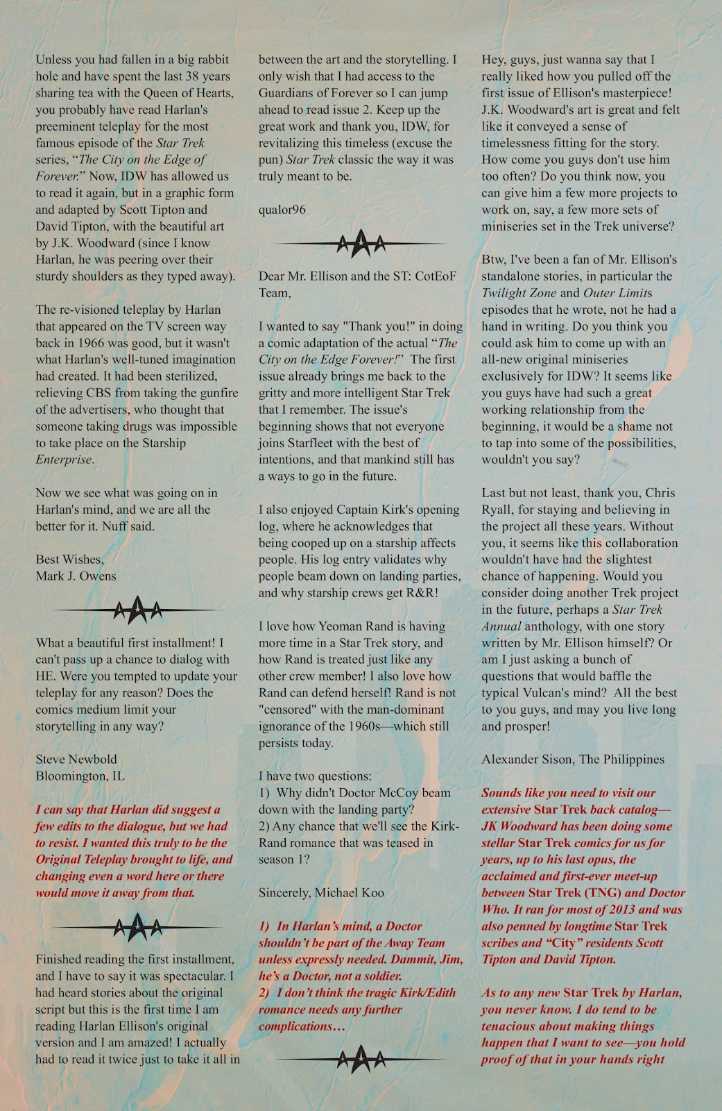 Star Trek: Harlan Ellison's Original The City on the Edge of Forever Teleplay issue 3 - Page 24