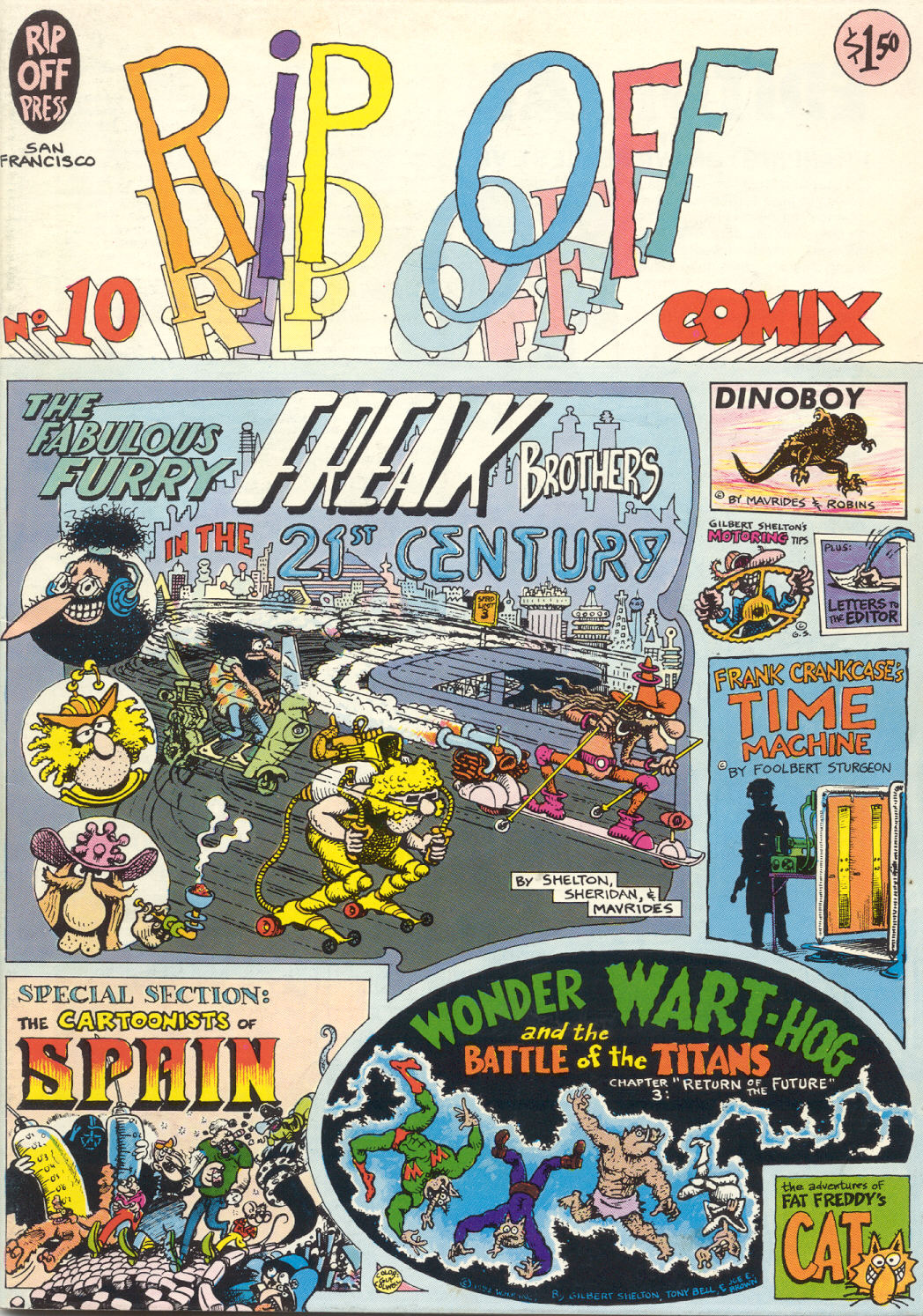 Read online Rip Off Comix comic -  Issue #10 - 1