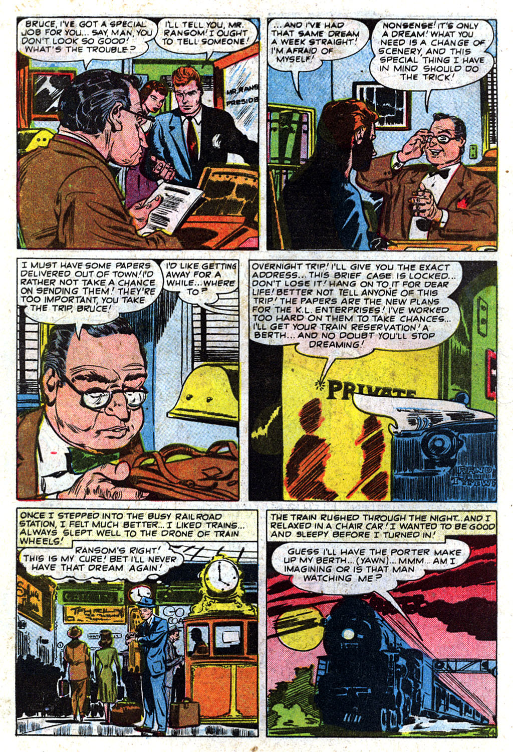 Read online Mystic (1951) comic -  Issue #3 - 6