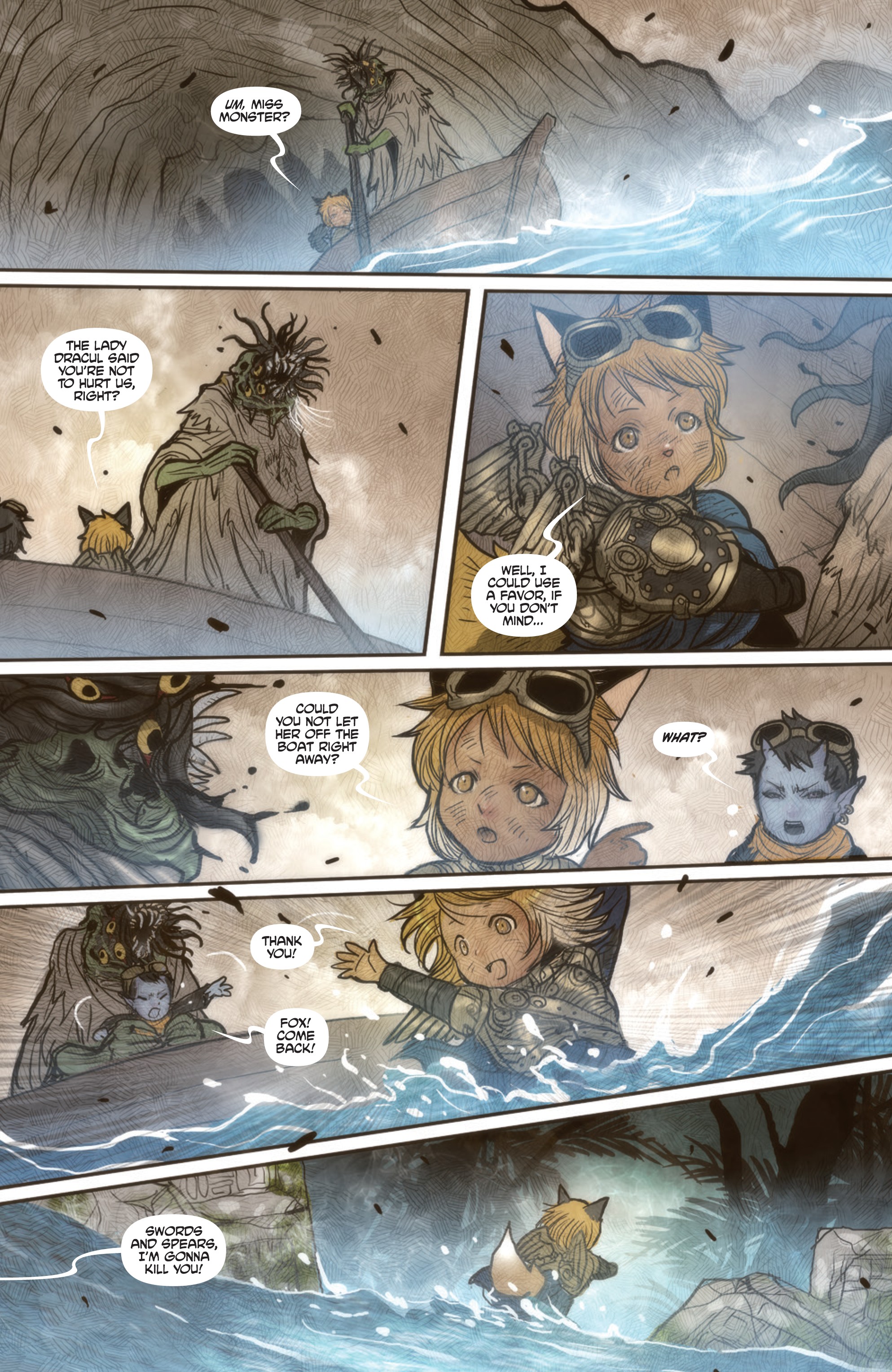 Read online Monstress comic -  Issue #22 - 19