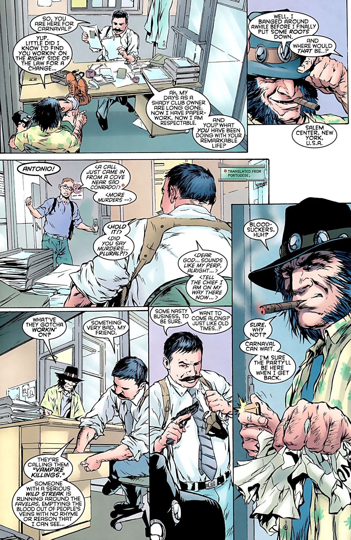 Read online Wolverine: Black Rio comic -  Issue # Full - 7